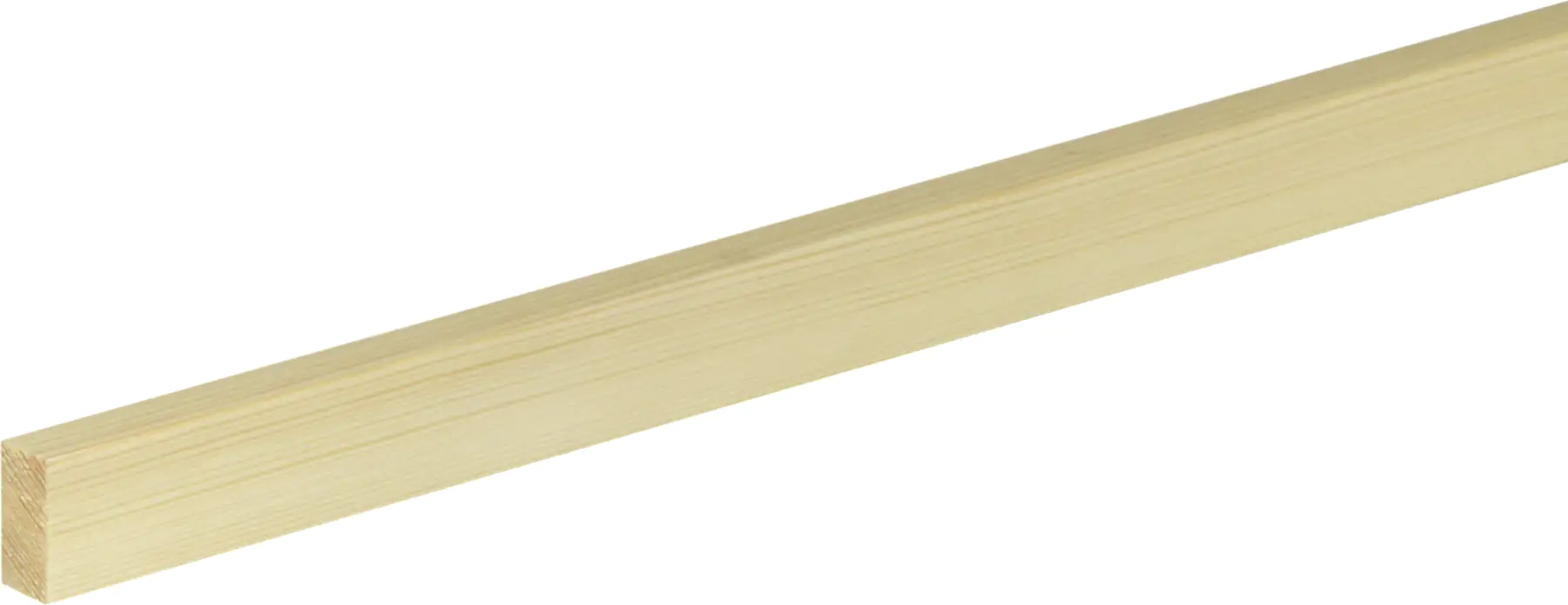 FN Neuhofer Flachleiste 100 cm 19 x 10 mm Fichte/Kiefer