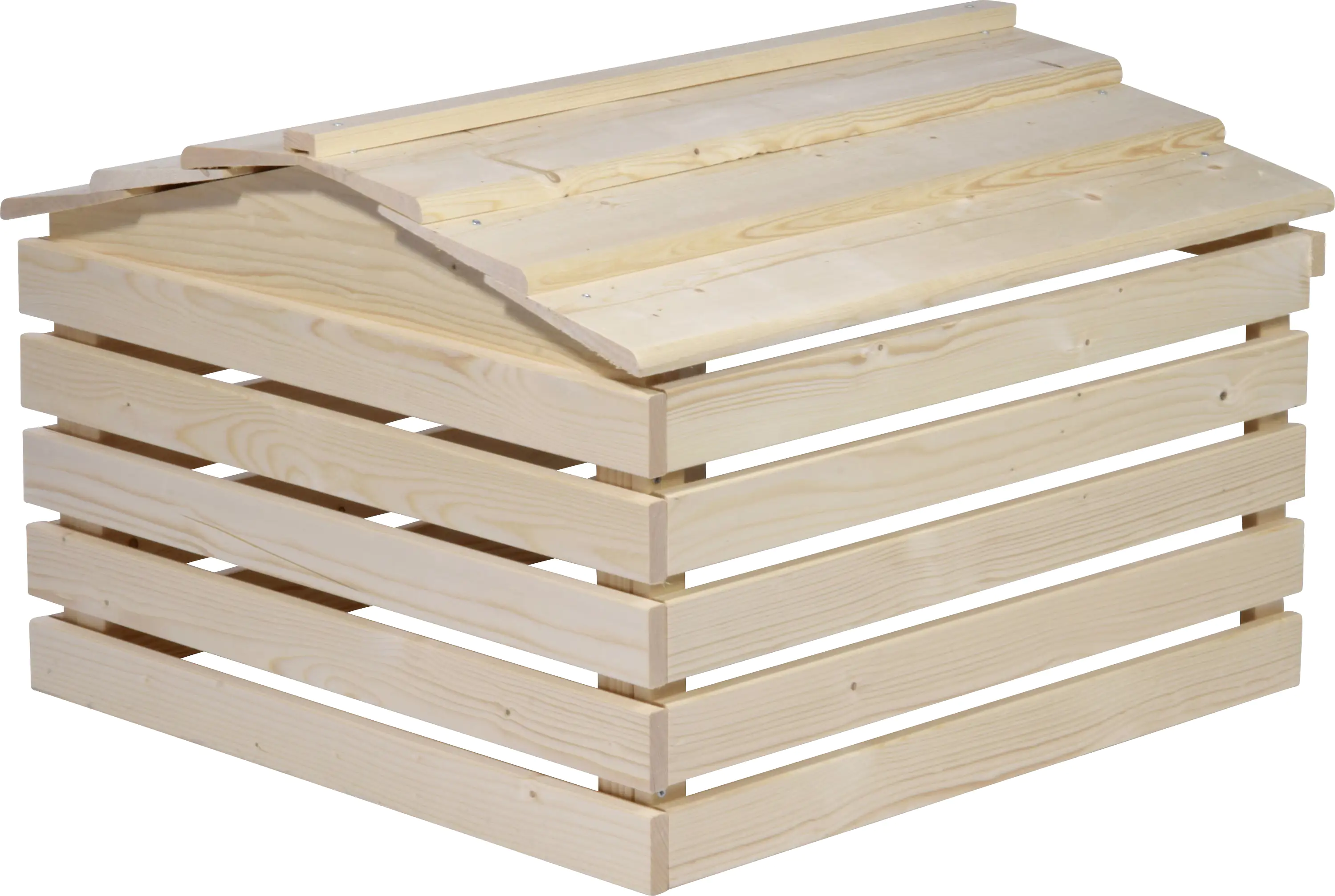 Dobar Mähroboter-Garage mit Schild natur 78,5 x 74 x 52,5 cm Dobar Mähroboter-Garage mit Schild natur 78,5 x 74 x 52,5 cm