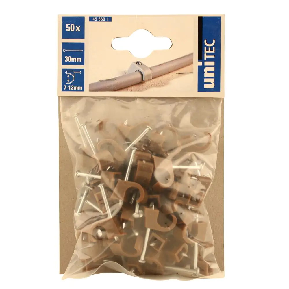 Expressschelle 7-12mm braun 50x