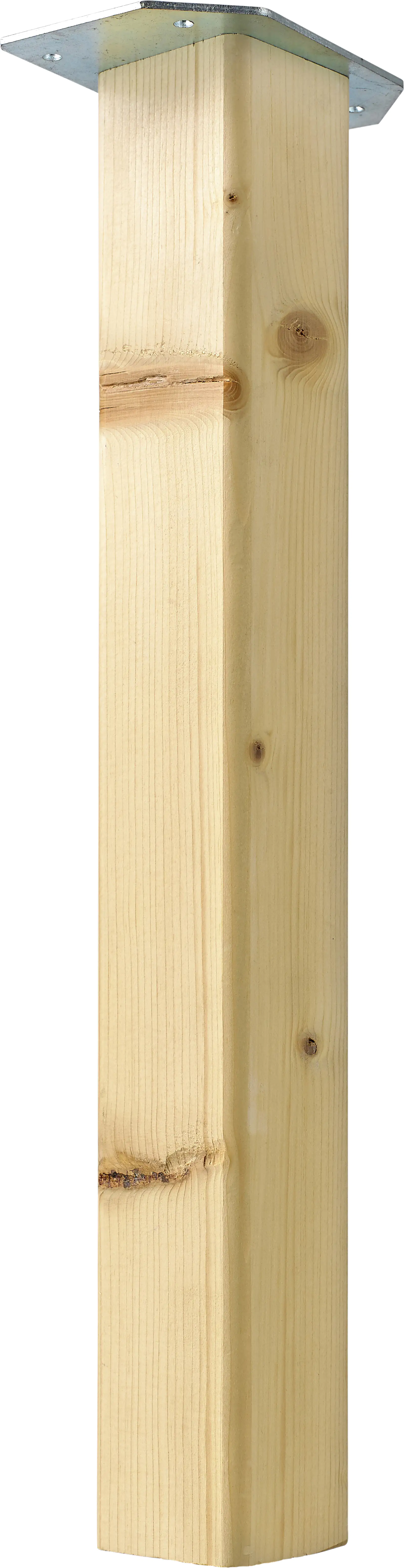 Hettich Tischbein Melta 5,0 x 42 cm Kiefer - 1 Stück