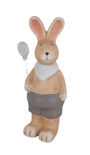 TrendLine Deko Hase Terracotta 25,5 cm braun TrendLine Deko Hase Terracotta 25,5 cm braun