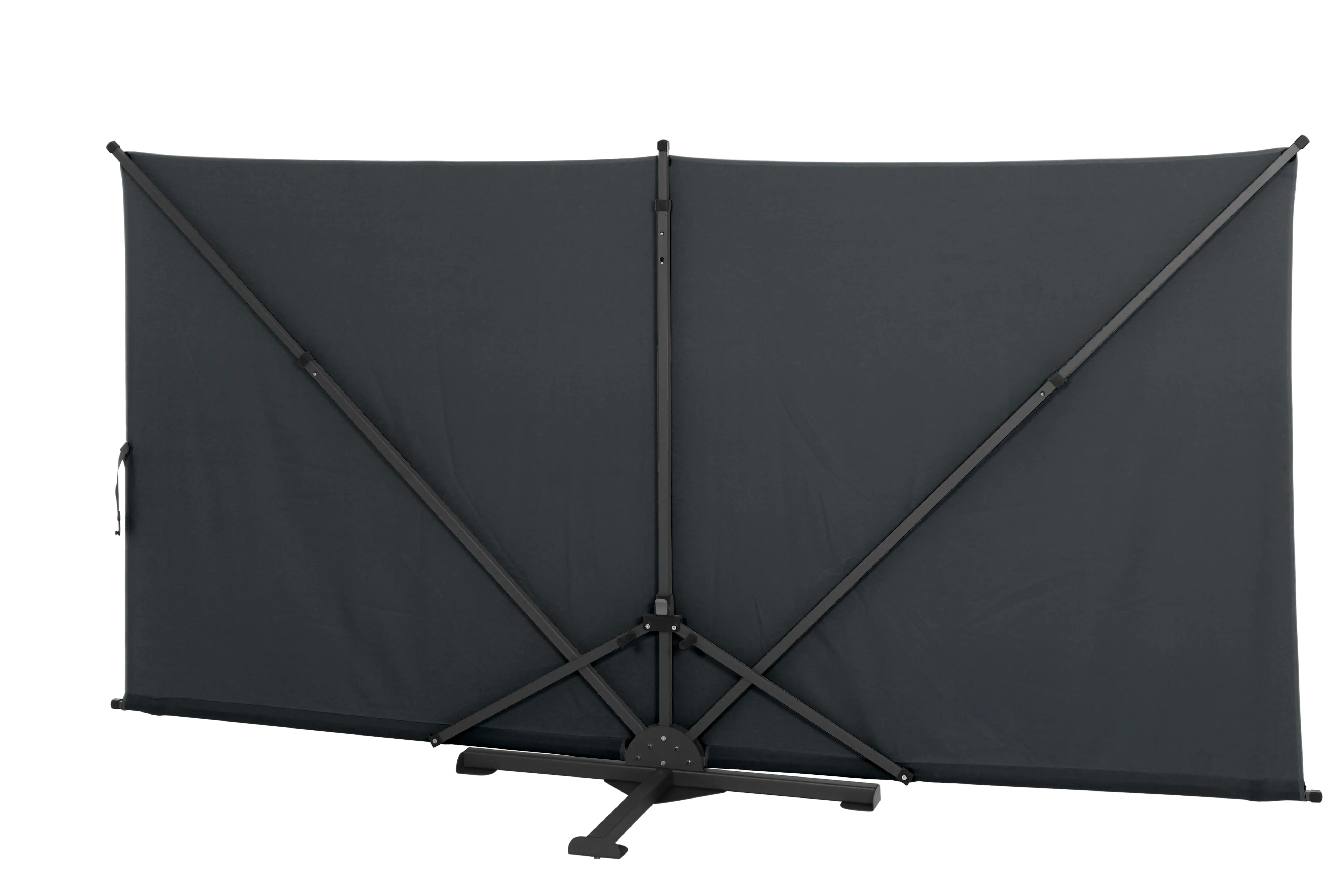 4055938414982_2 Siena Garden Sichtschutz Ben 150x280 cm grau Gestell aus Stahl,Polyester