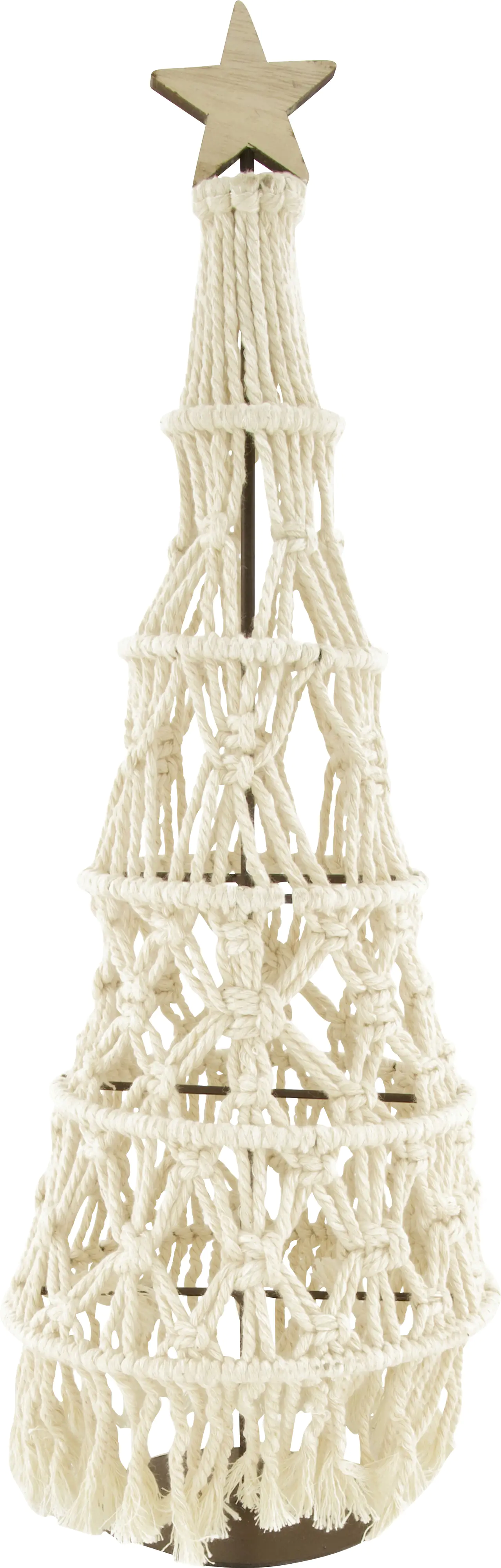 Dijk Baum aus Makramee Stoff 18 x 18 x 51,5 cm