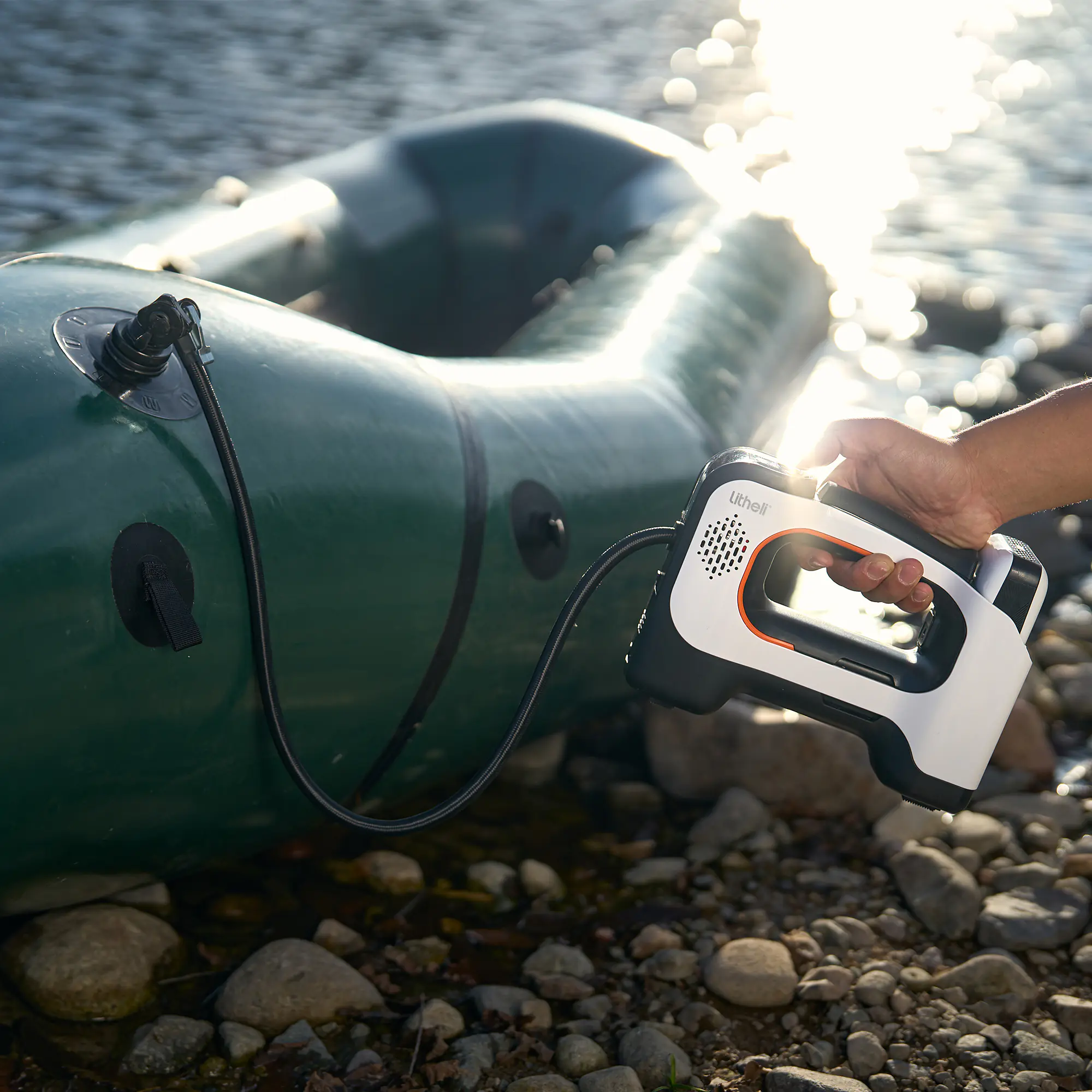 Litheli Akku-Kompressor MONO 20 V ohne Akku