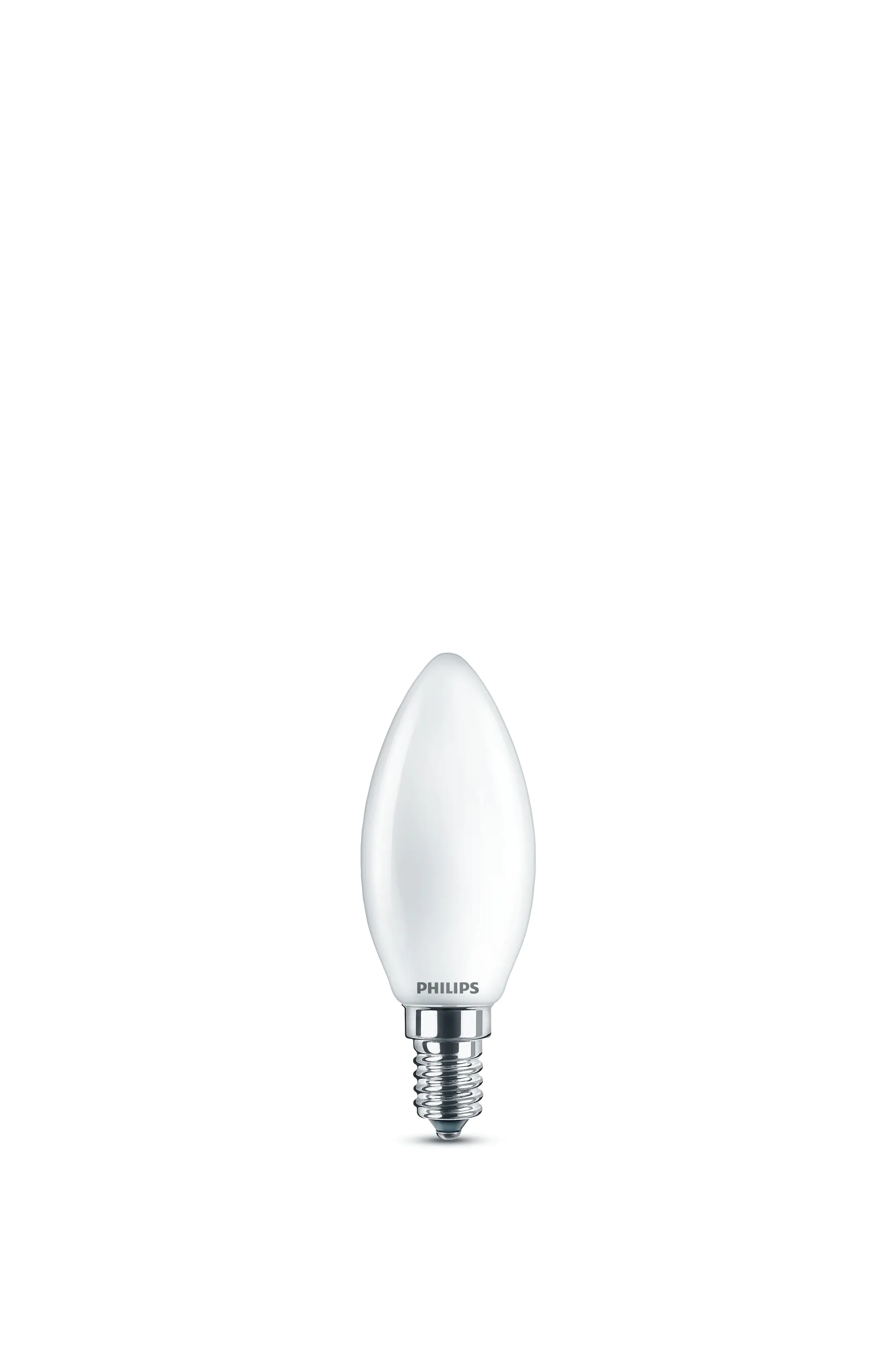 Philips LED-Leuchtmittel Filament Kerzenform B35 E14 6,5W warmweiß