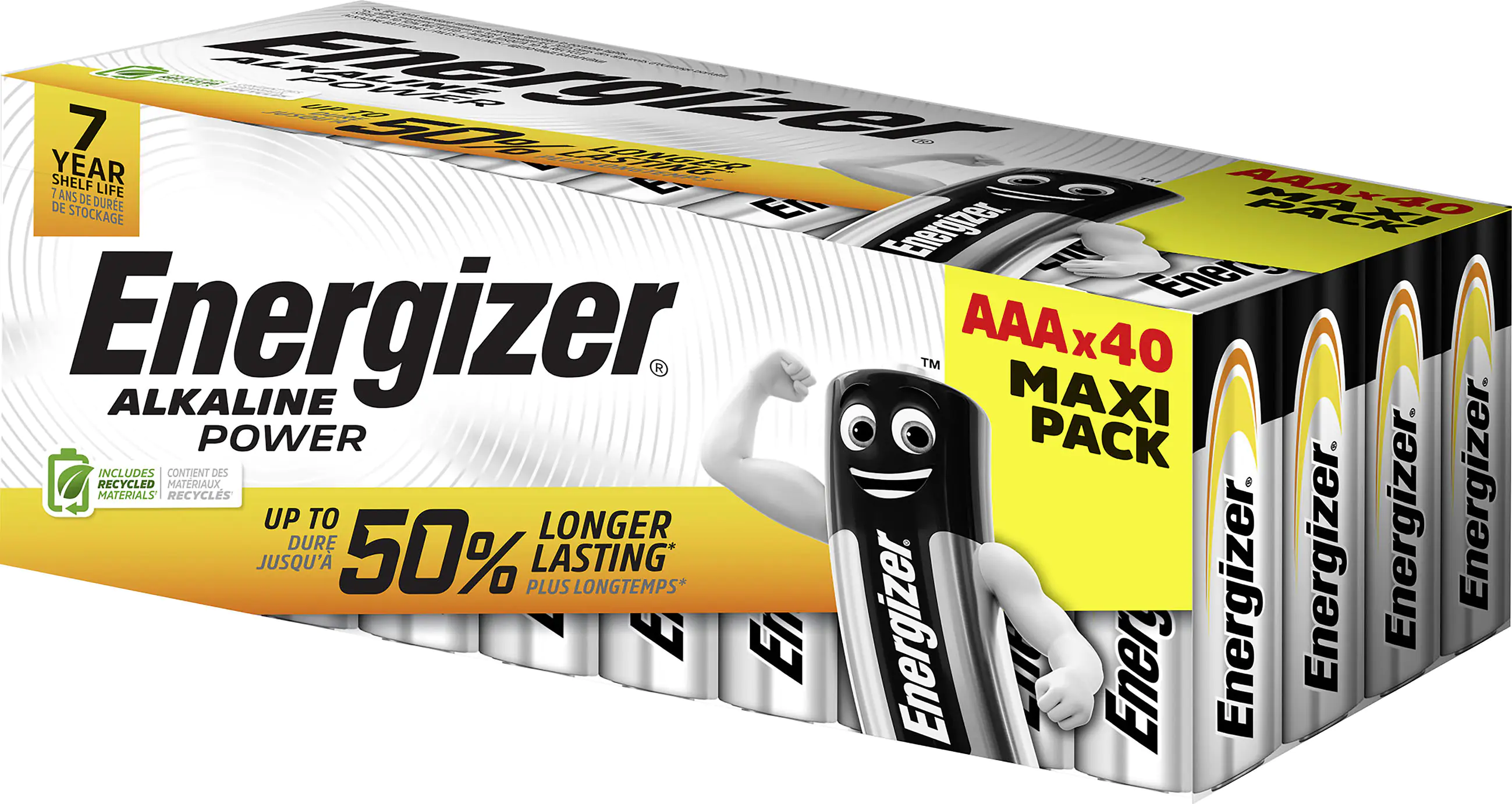 Energizer Alkaline Power Micro AAA LR03 40er Pack Energizer Alkaline Power Micro AAA LR03 40er Pack