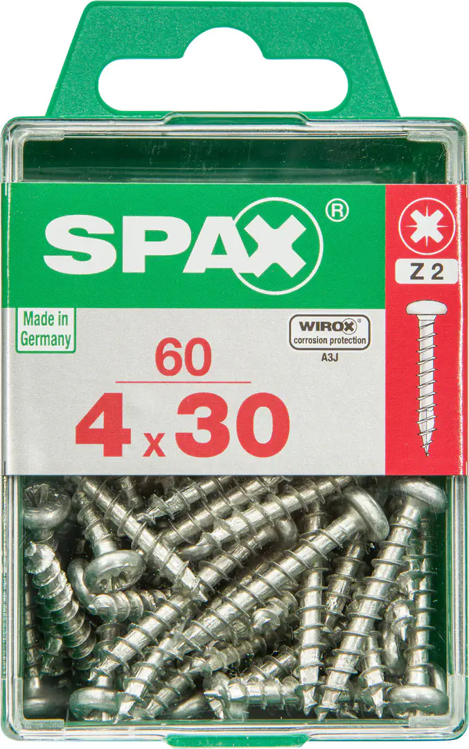 Spax Universalschrauben 4.0 x 30 mm TX 20 - 60 Stk.