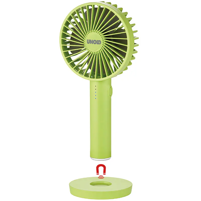 Unold Handventilator Breezy II grün USB, 5 Stufen