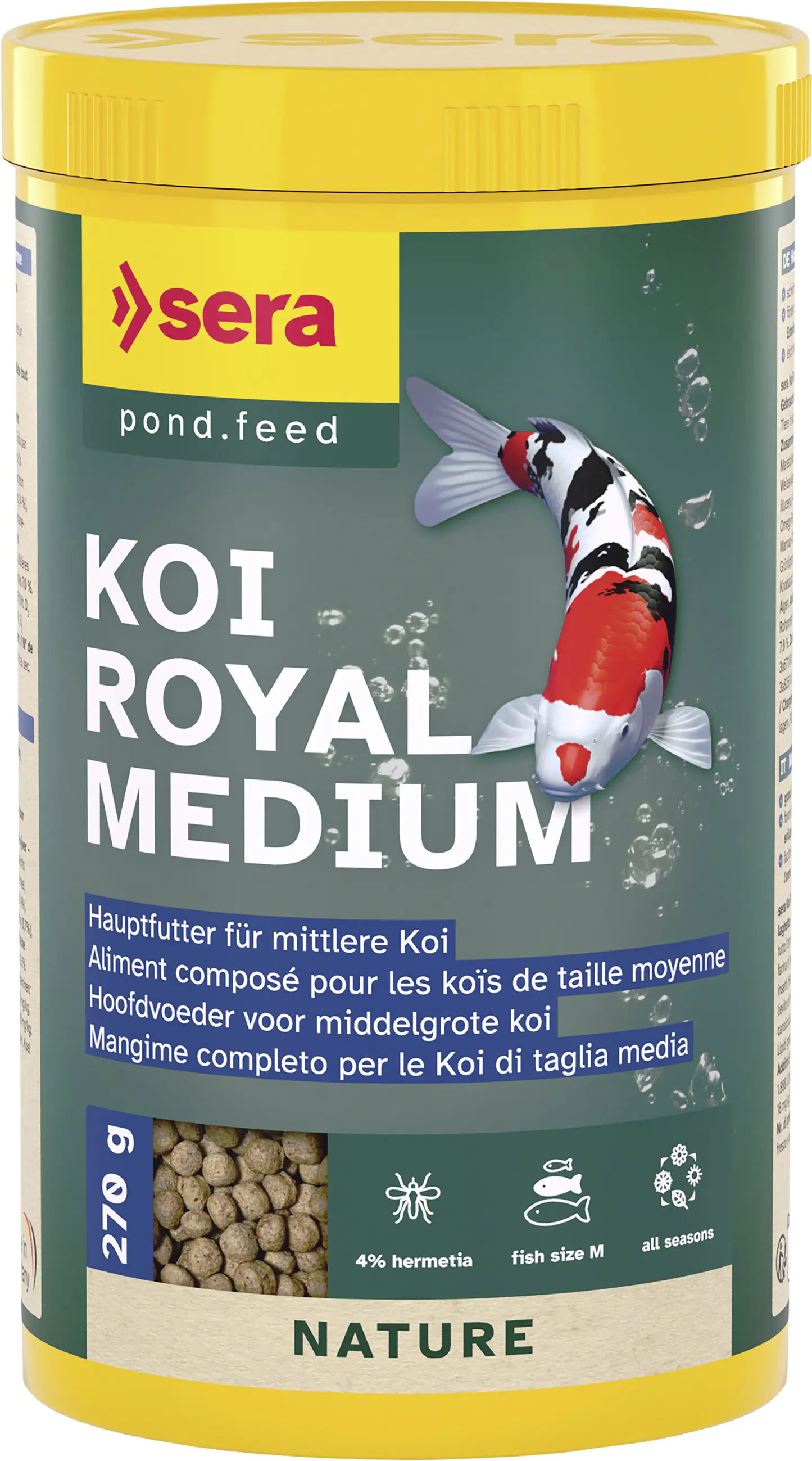 Sera Koifutter Royal Medium für mittelgroße Koi 1 L