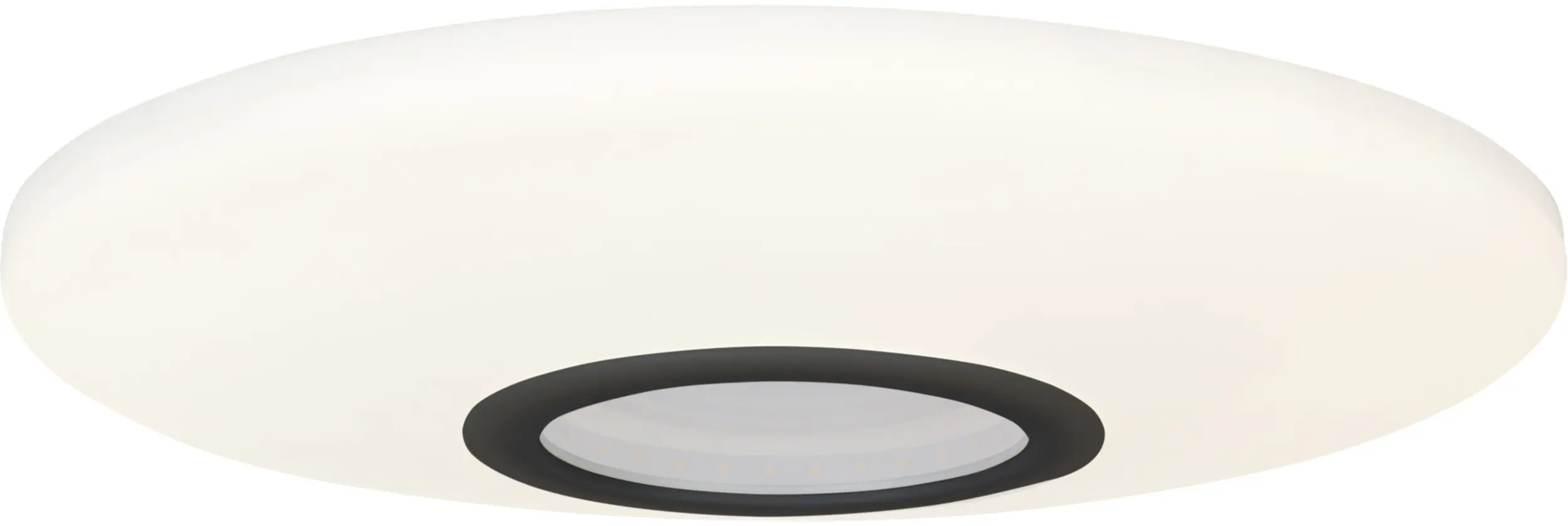 Light & More LED-Deckenleuchte weiß Ø 35 x 5,7 cm warmweiß 