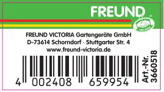 Freund Victoria Stahlrohr-Sensenbaum 150 cm, verzinkt Freund Victoria Stahlrohr-Sensenbaum 150 cm, verzinkt