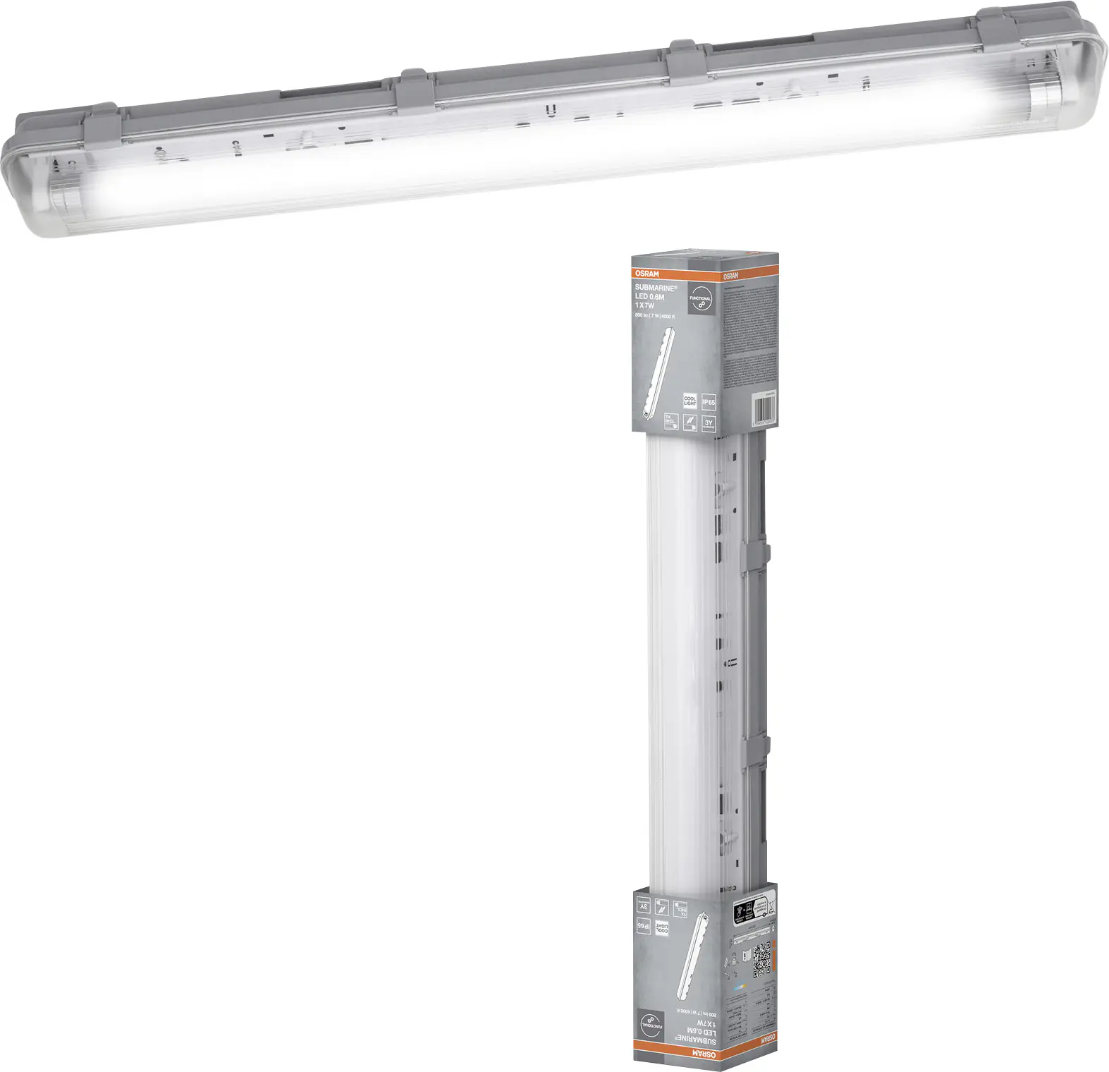 Osram Feuchtraumleuchte Submarine 7 Watt 65 cm Osram Feuchtraumleuchte Submarine 7 Watt 65 cm