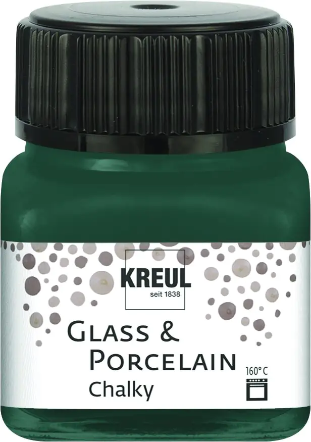 Kreul Glass & Porcelain Chalky cottage green 20 ml