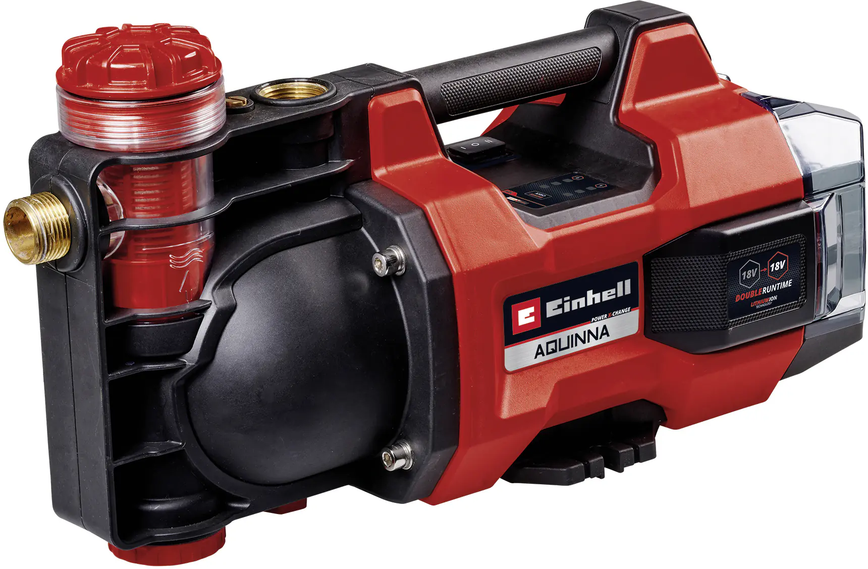 Einhell Akku Gartenpumpe AQUINNA 18/30 F LED 3000 l/h