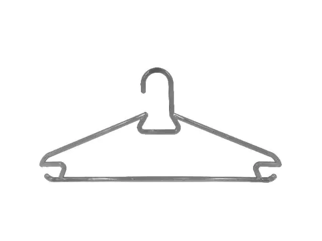 TrendLine Kleiderbügel mit Steg 5 Stück schwarz TrendLine Kleiderbügel mit Steg 5 Stück schwarz