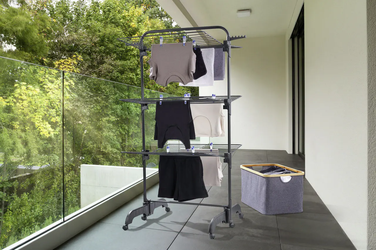 Leifheit Wäscheständer Comfort Tower 420 Black Leifheit Wäscheständer Comfort Tower 420 Black