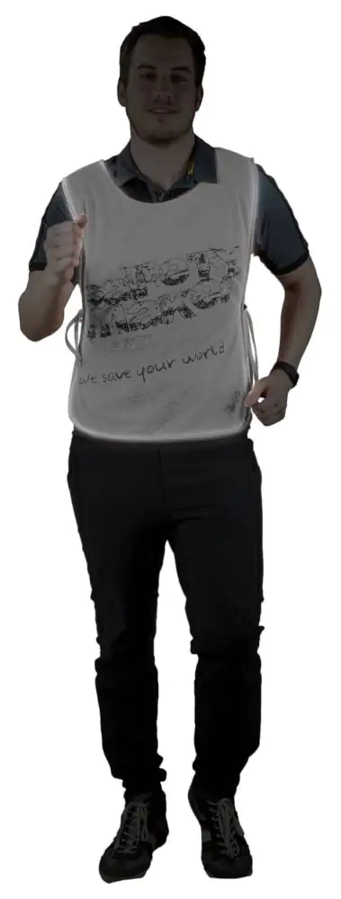Walser Reflektierende Freizeitweste L-XL silber Walser Reflektierende Freizeitweste L-XL silber