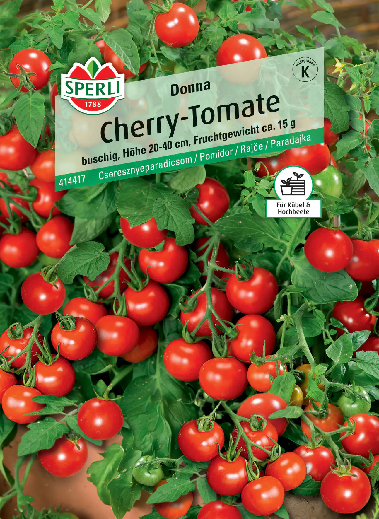 Sperli Cherry-Tomate Donna F1 Sperli Cherry-Tomate Donna F1