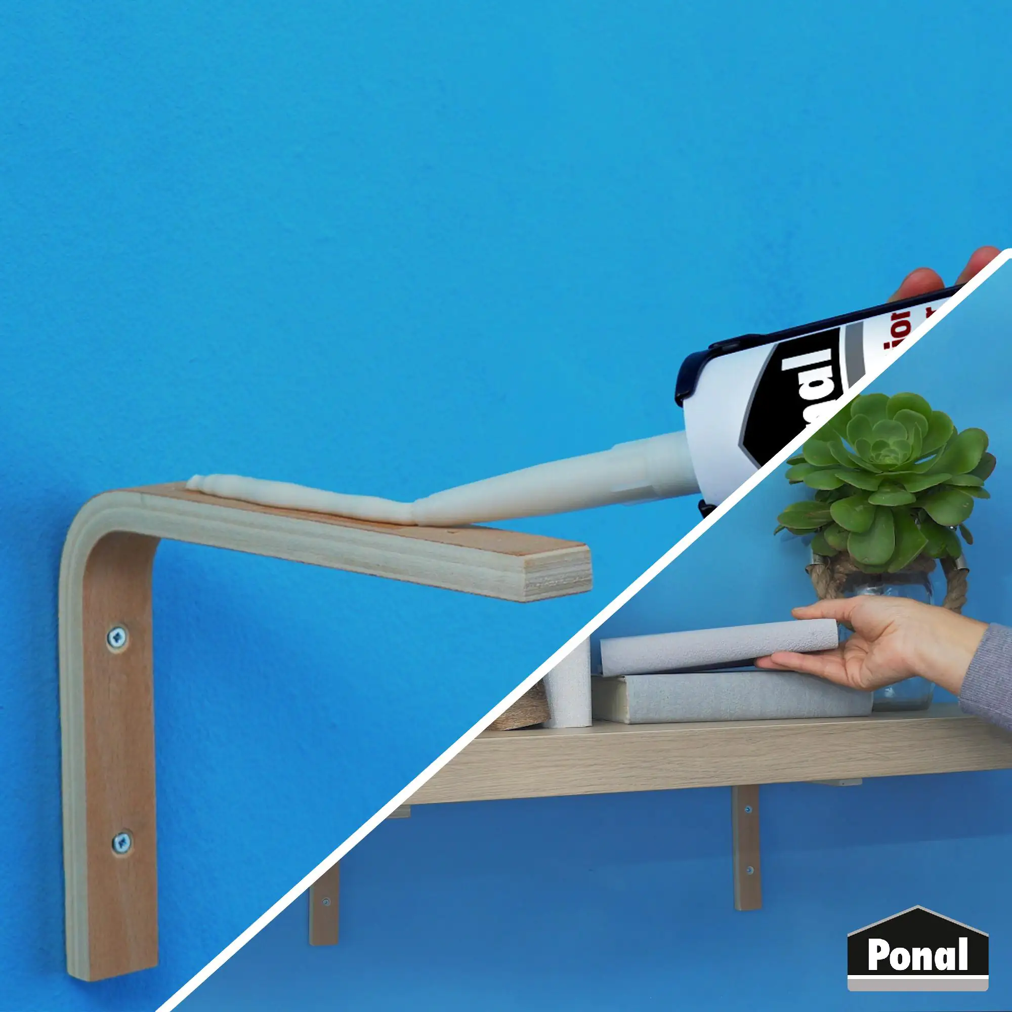 Ponal Konstruktion PUR-Kleber 530 g Kartusche, elfenbein Ponal Konstruktion PUR-Kleber 530 g Kartusche, elfenbein