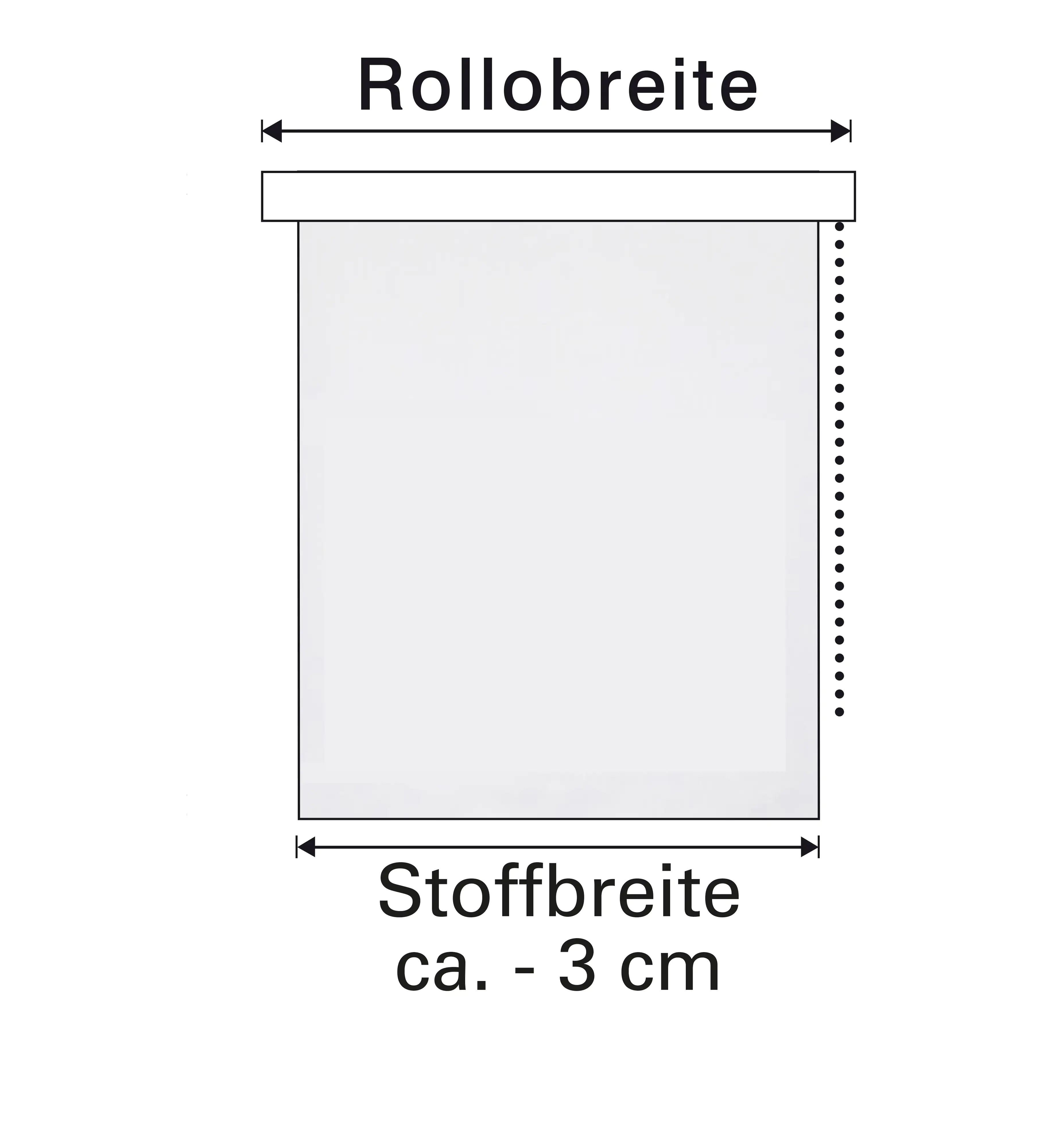 Gardinia EasyFix Rollo weiß 75 x 160 cm Shaun