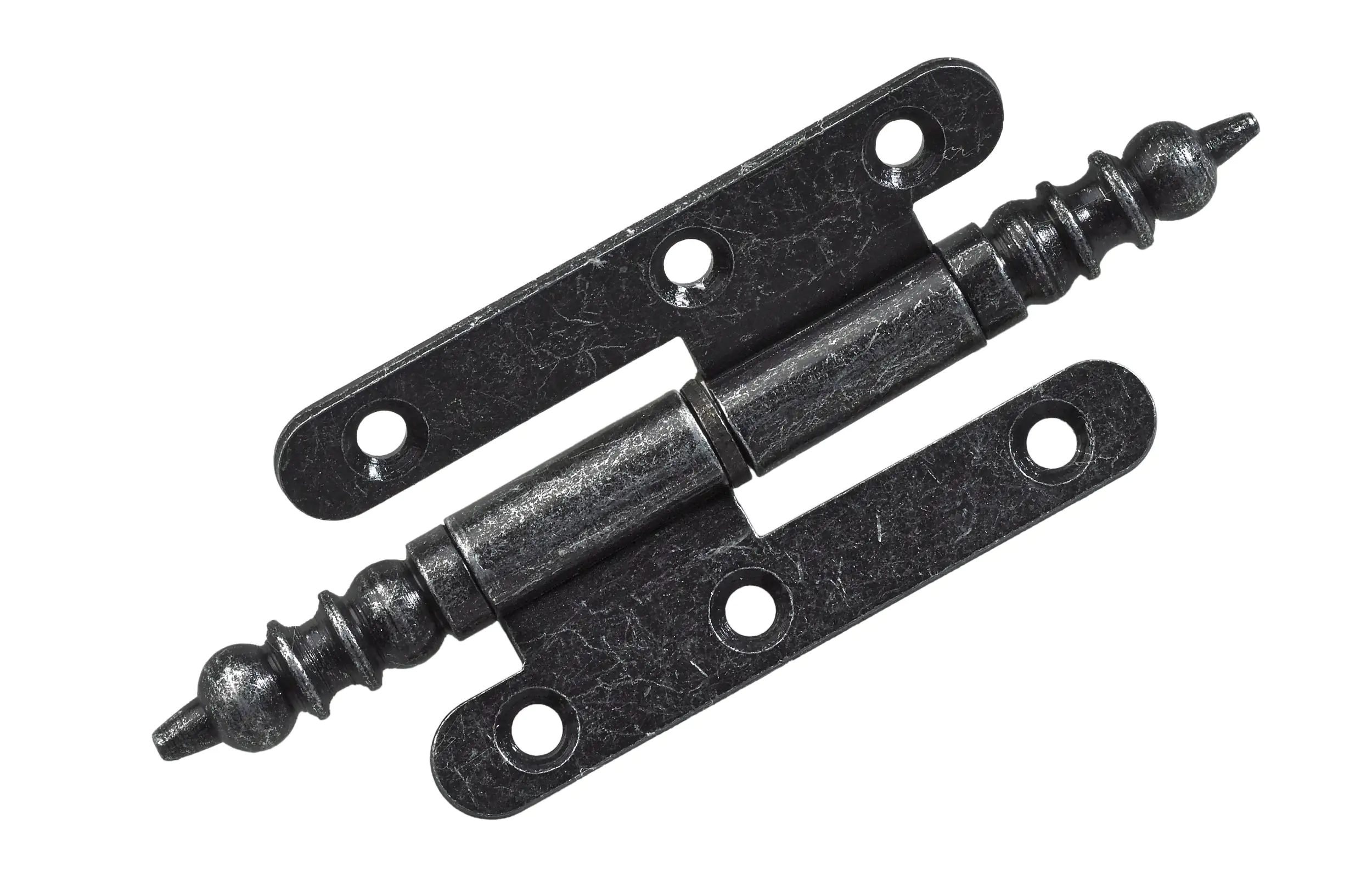 Hettich Türband mit Zierkopf 45 x 80 mm links antik - 1 Stück
