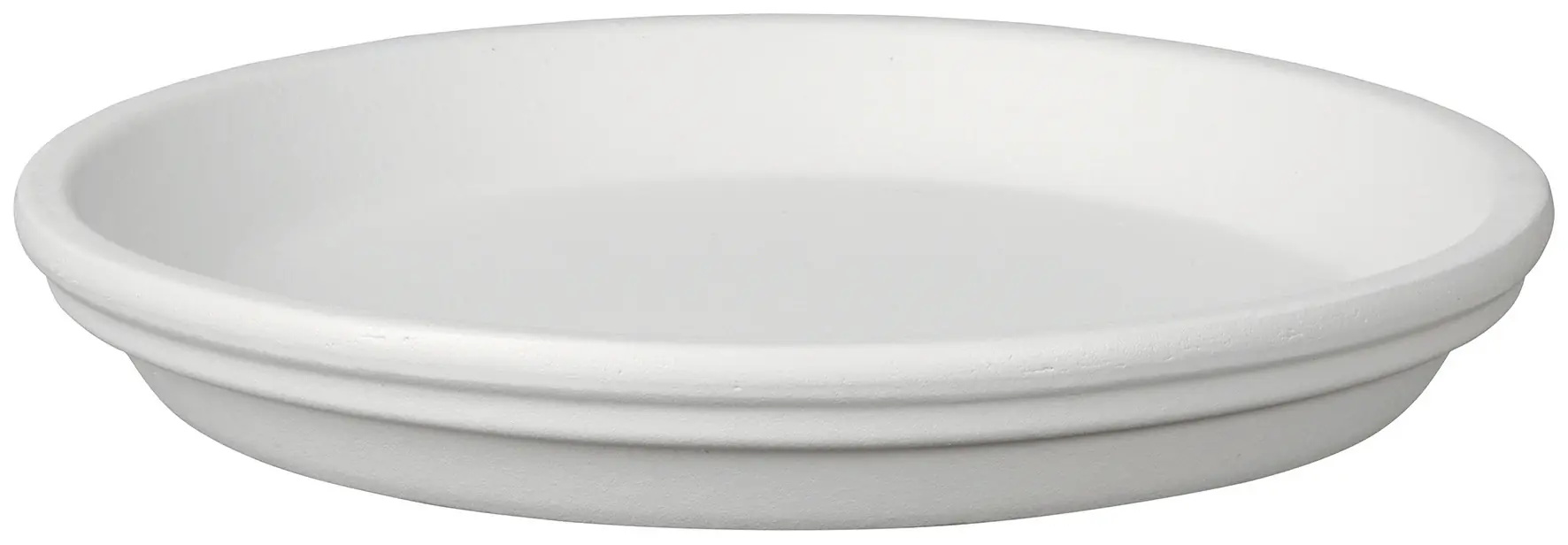 Bigband Untersetzer Ø 36 cm Terrakotta weiß 
