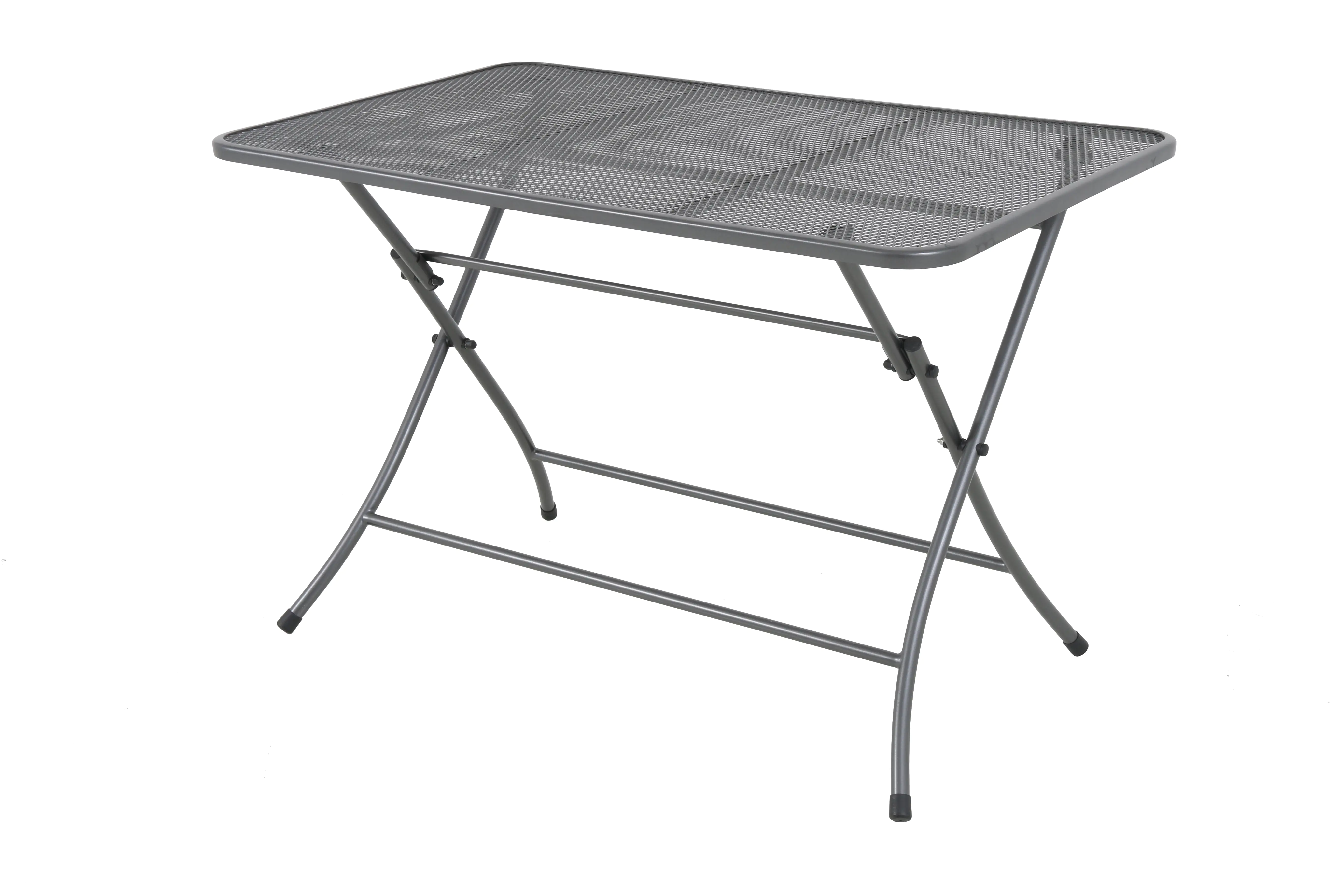 4260440951560 MWH Streckmetalltisch Café Latte 110 x 70 x 72 cm rechteckig eisengrau