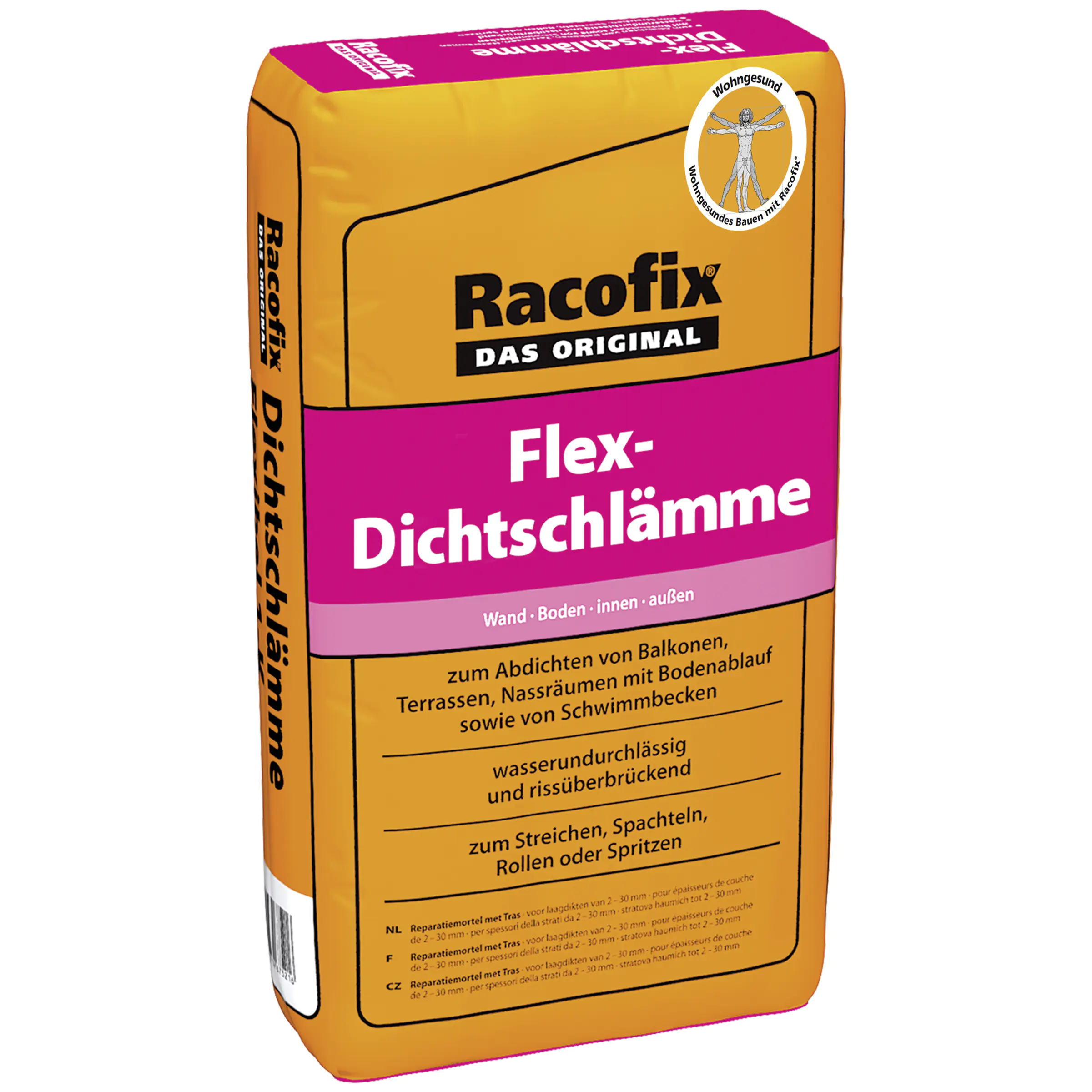 Racofix Flex-Dichtschlämme 10 kg Racofix Flex-Dichtschlämme 10 kg