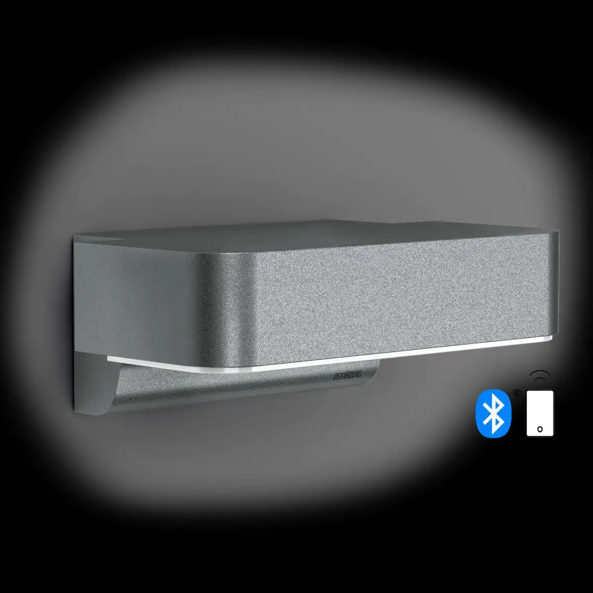 Steinel Außenleuchte L 800 SC Anthrazit mit Bewegungsmelder & Bluetooth