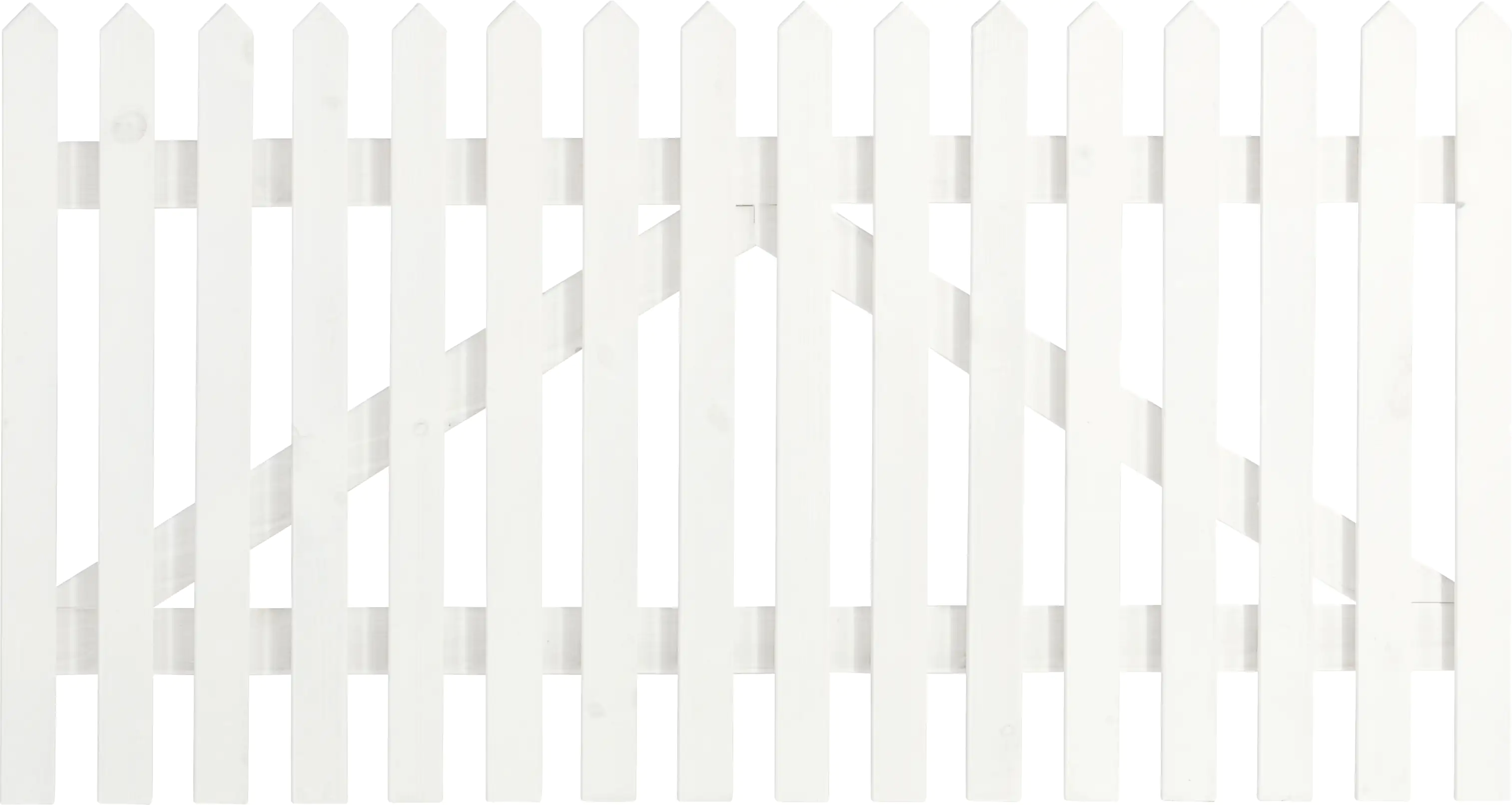 Plus Einzeltor Skagen 150 x 80 cm weiß