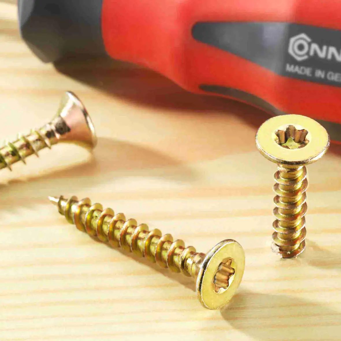 Connex Universalschrauben 4.0 x 30 mm TX 20 Senkkopf - 80 Stk. Connex Universalschrauben 4.0 x 30 mm TX 20 Senkkopf - 80 Stk.