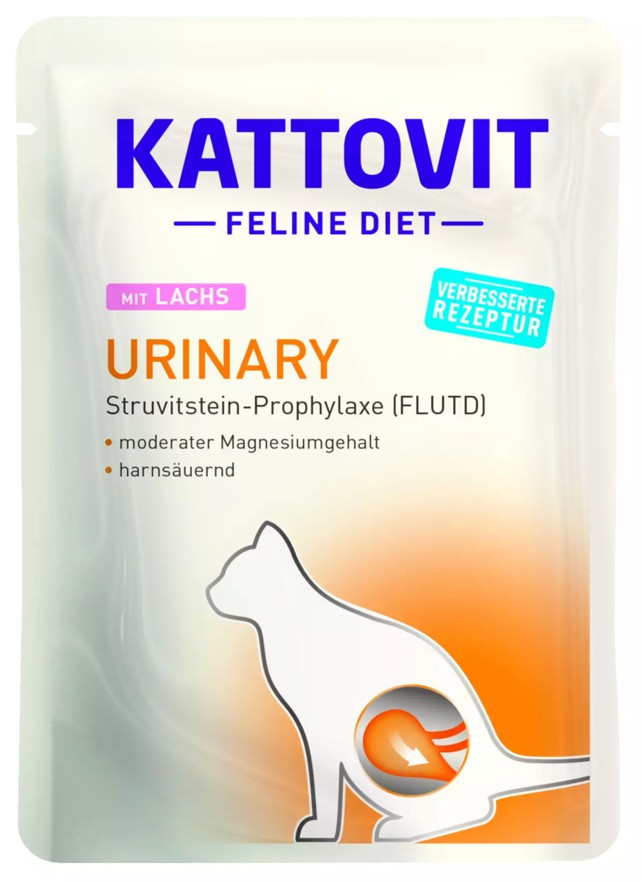 Kattovit Urinary Lachs 85 g für ausgewachsene Katzen