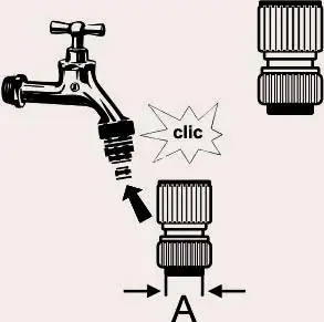 Cornat Steckkupplung 1/2"