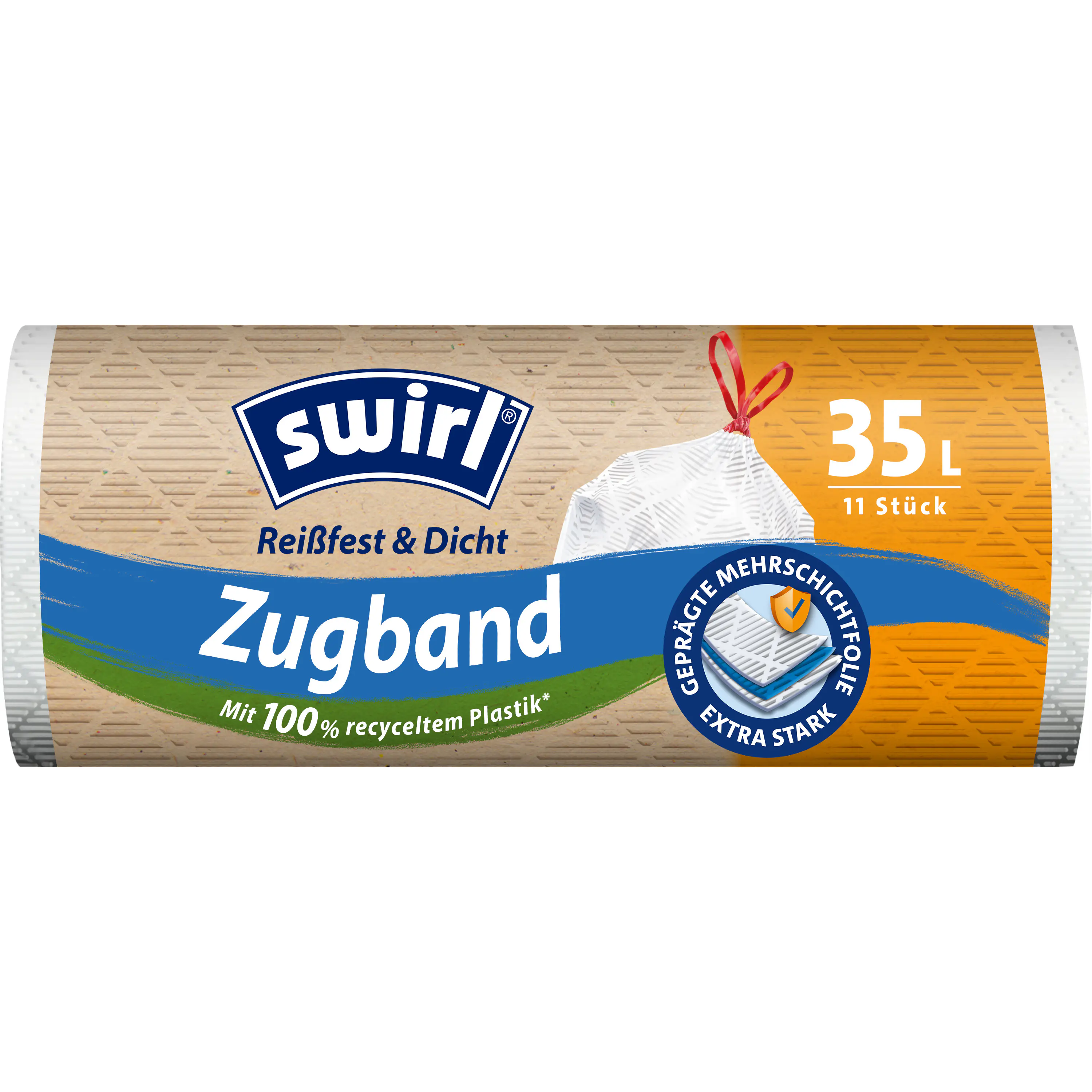 Swirl Zugband-Müllbeutel 35 L