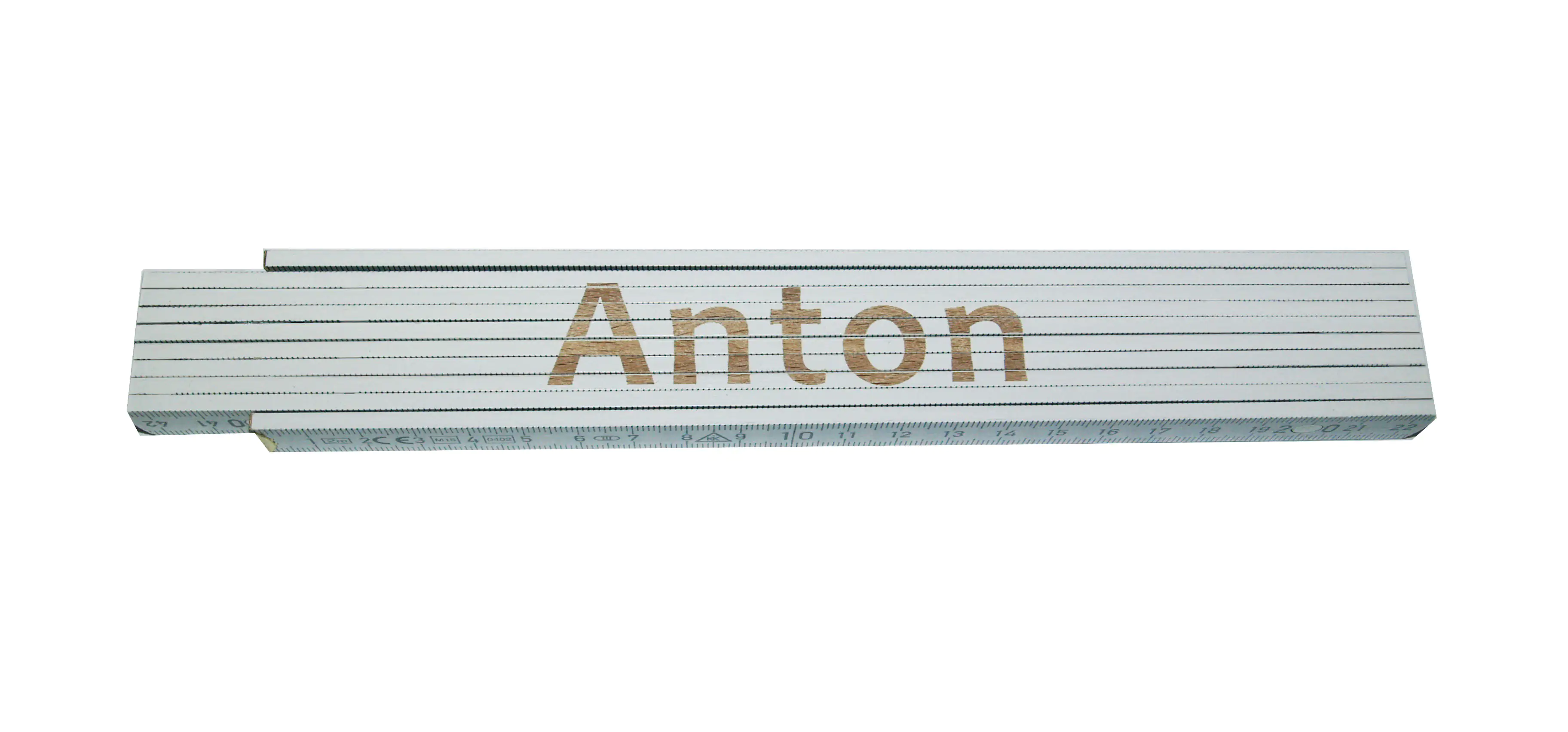 Zollstock Anton 2 m weiß