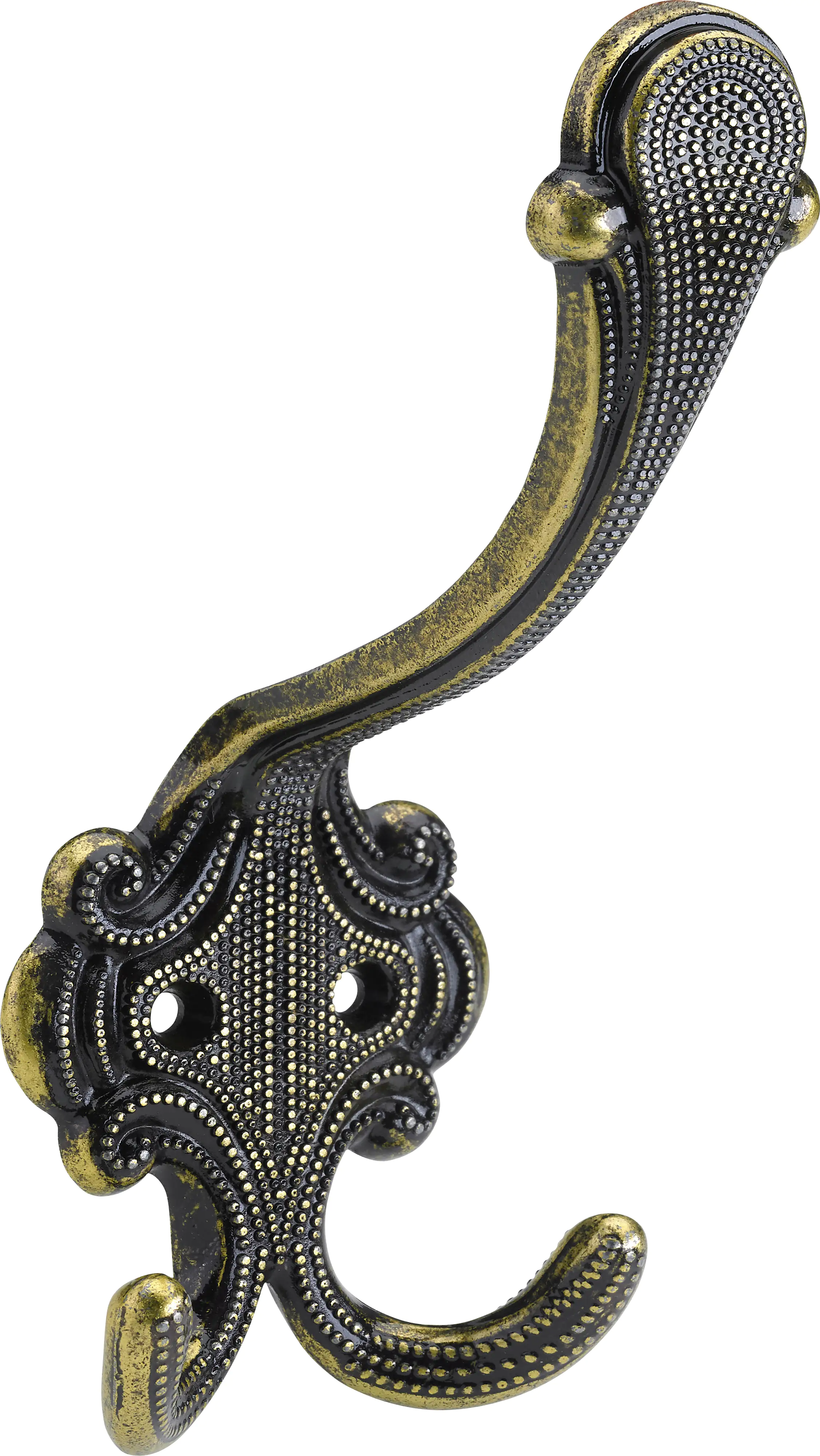 Hettich Garderobenhaken 5,8 x 14,5 x 7,0 cm antik gold Hettich Garderobenhaken 5,8 x 14,5 x 7,0 cm antik gold