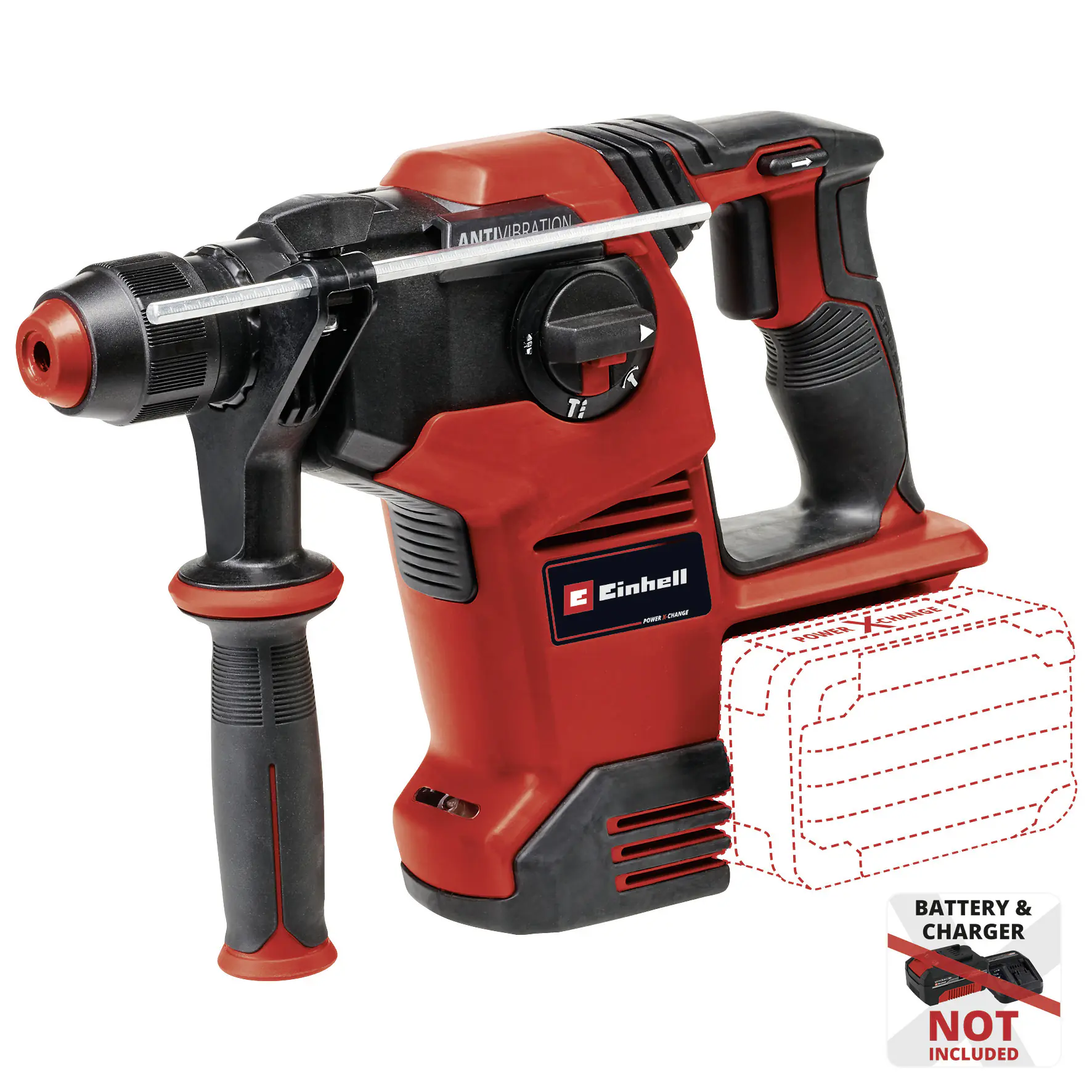 Einhell Professional Akku-Bohrhammer TP-HD 36/30 Li BL +4 Solo