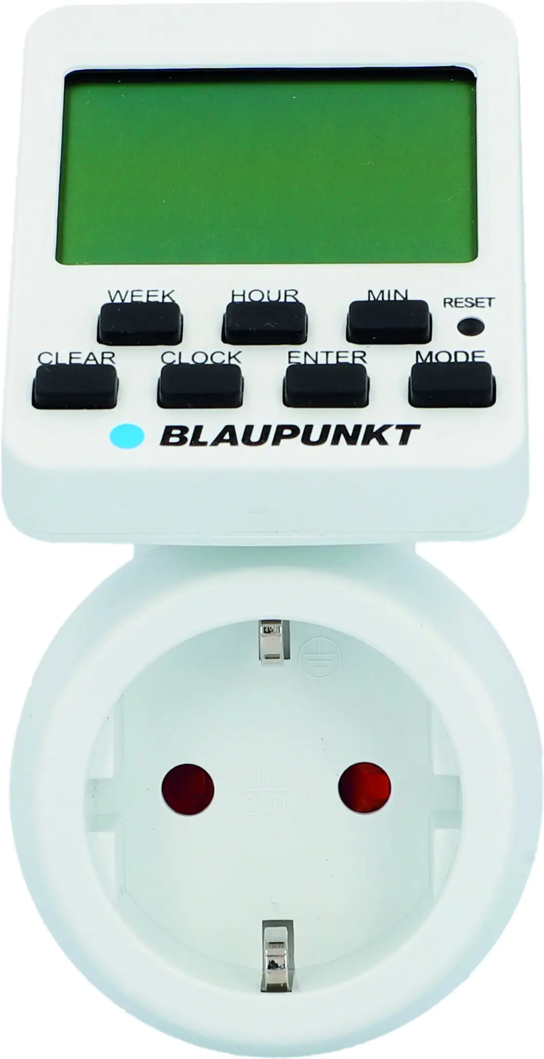 Wochenzeiztschaltuhr max. 3500 Watt weiß