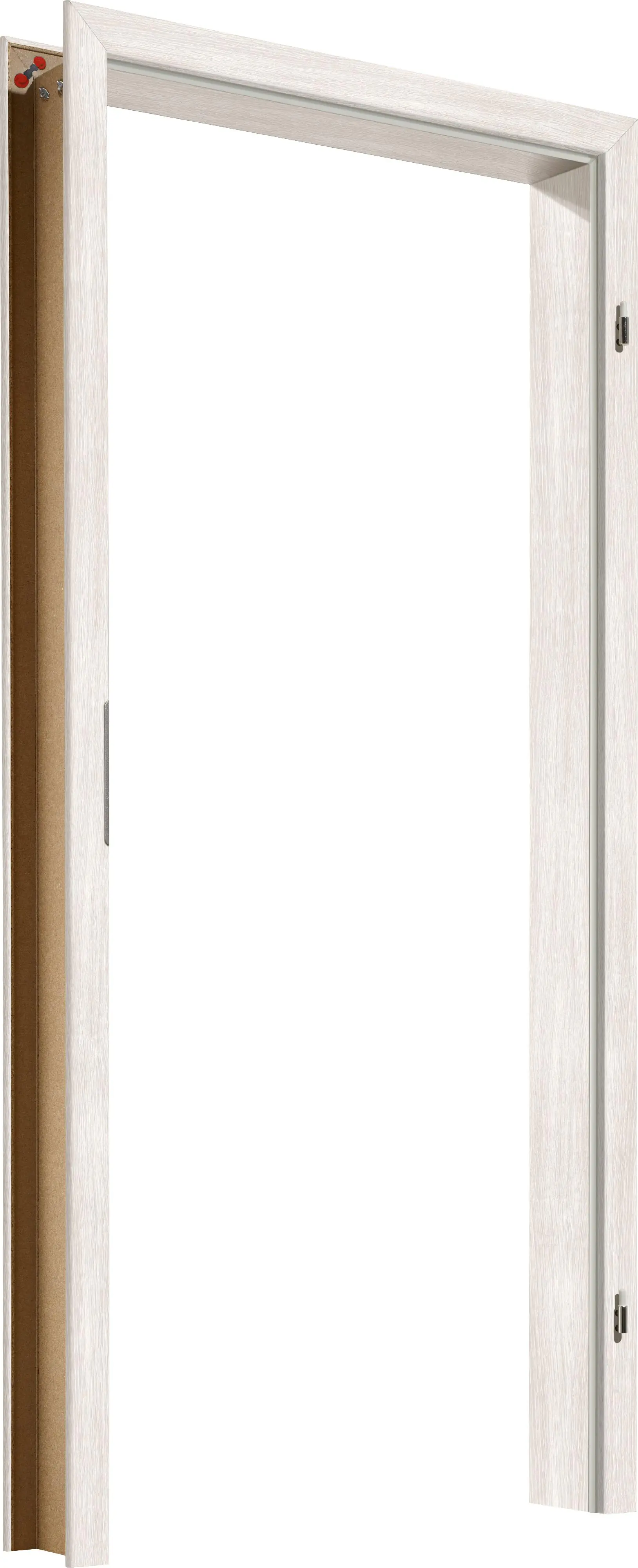 Borne Zarge Dekor Pinie weiß 73,5 cm DIN rechts 