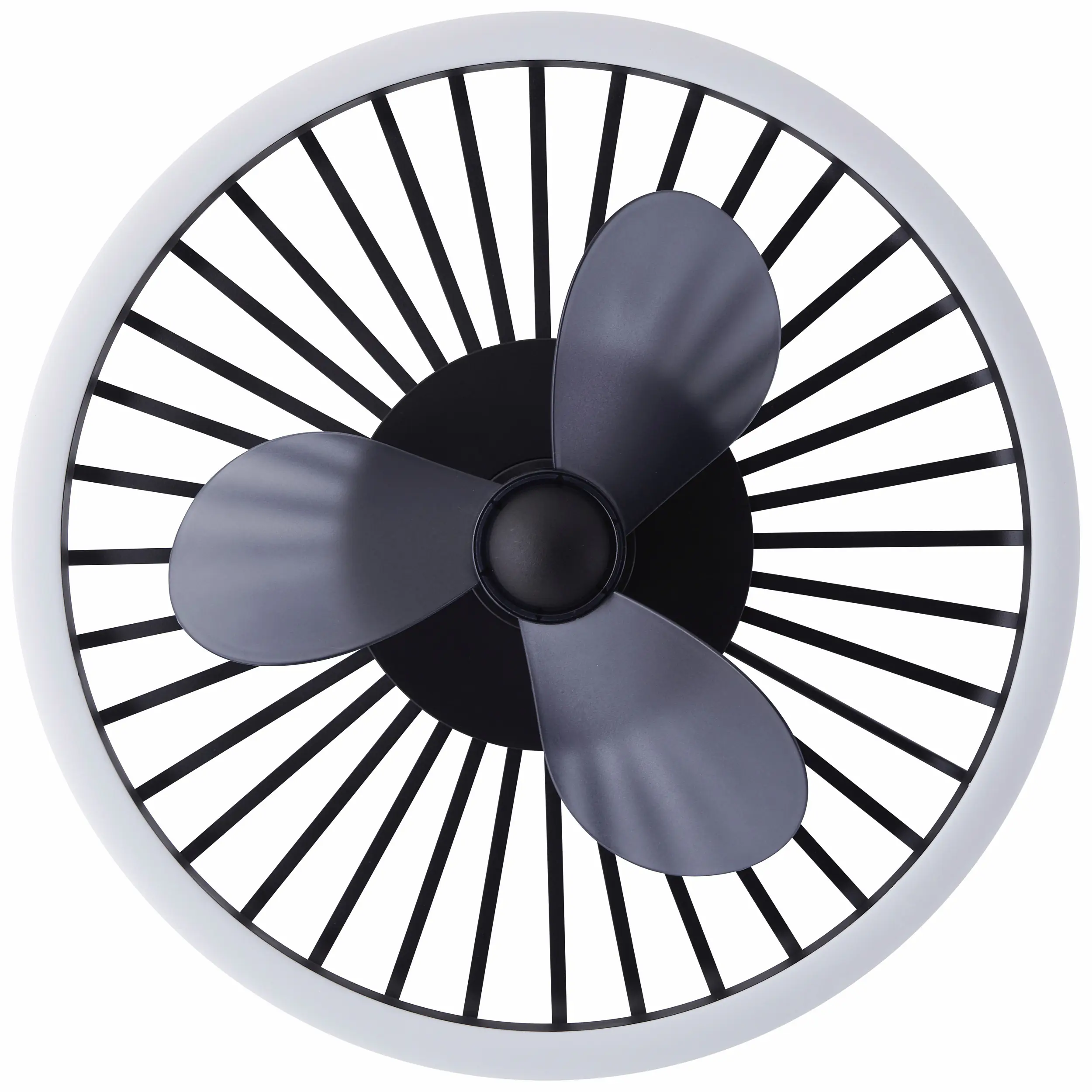 Brilliant LED  Deckenventilator Capo Ø 48 cm 36 W schwarz