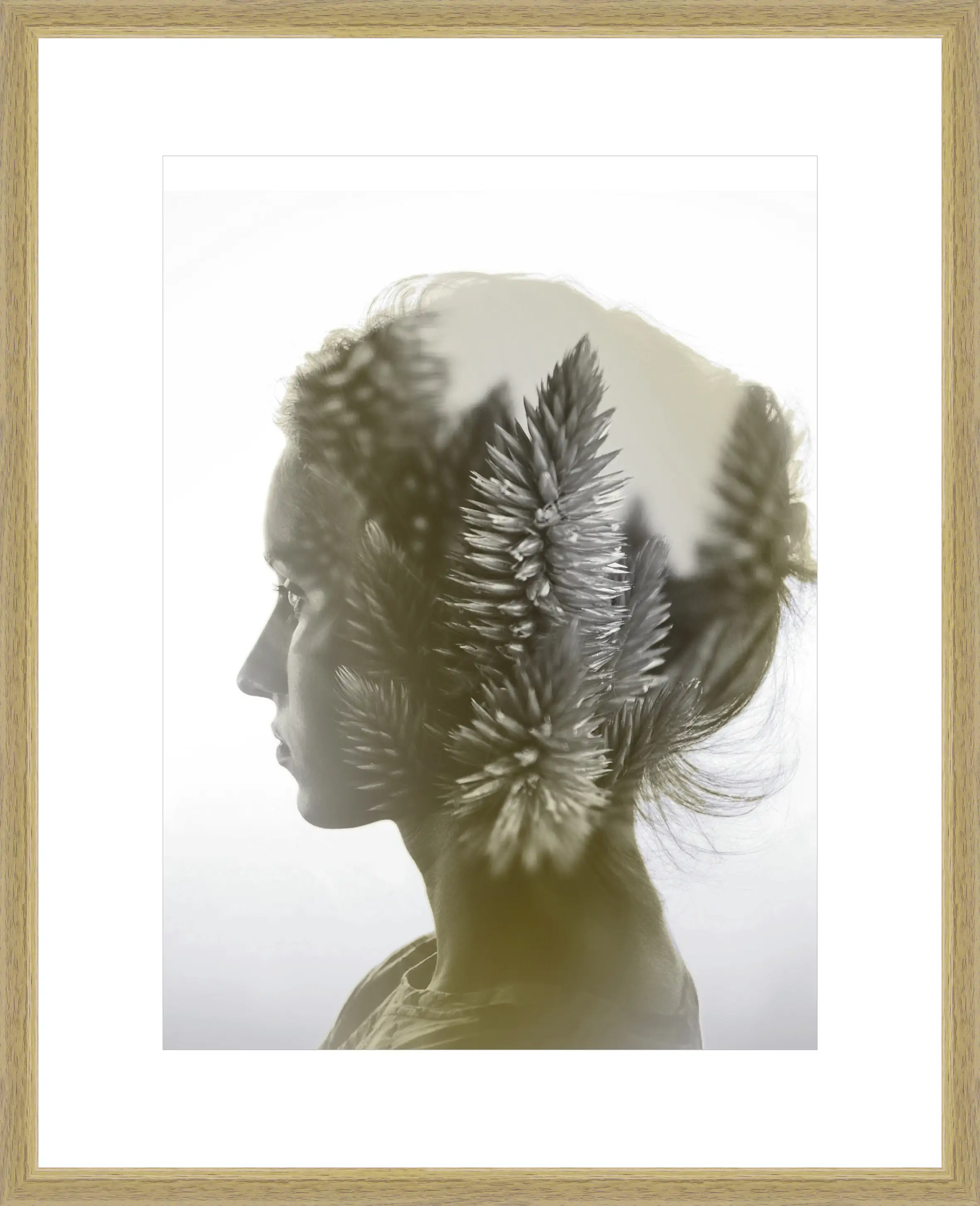 Bilderrahmen Modern eiche, 40 x 50 cm