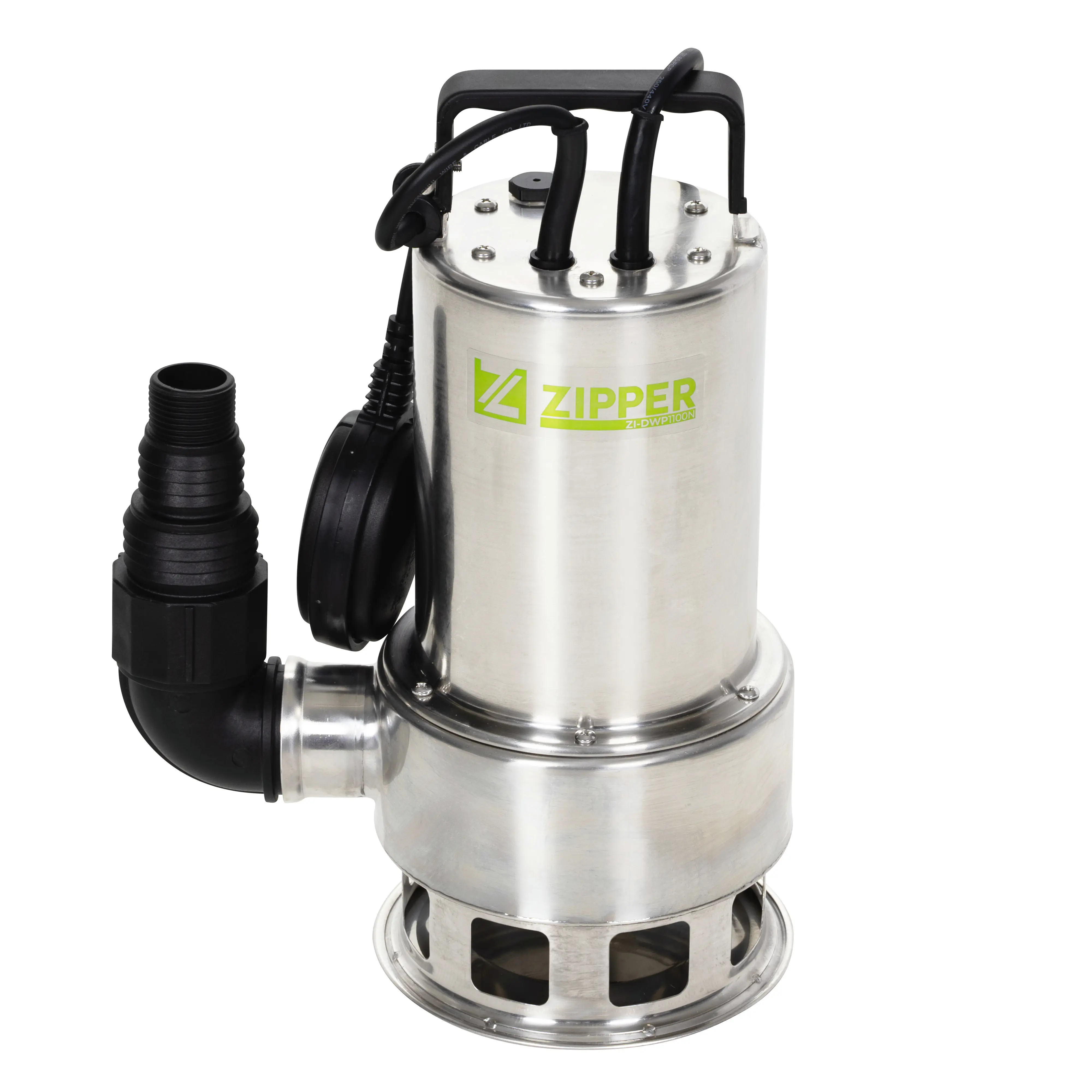 Zipper Schmutzwasserpumpe ZI-DWP1100N 1,1 kW, Max. Fördermenge: 15.000 l/h Zipper Schmutzwasserpumpe ZI-DWP1100N 1,1 kW, Max. Fördermenge: 15.000 l/h