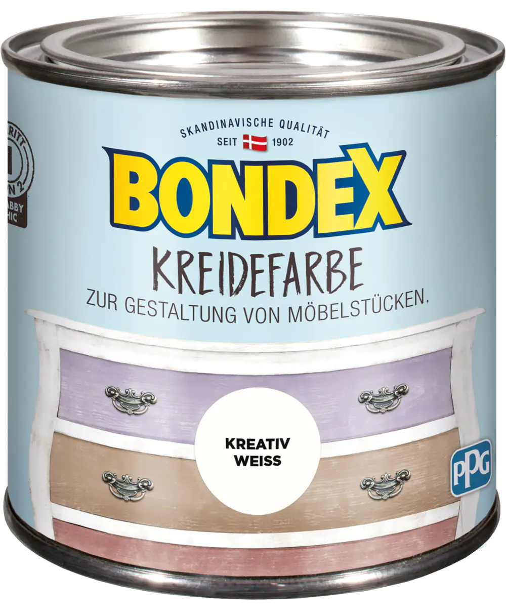 5010426802473 Bondex Kreidefarbe 500 ml kreativ weiß
