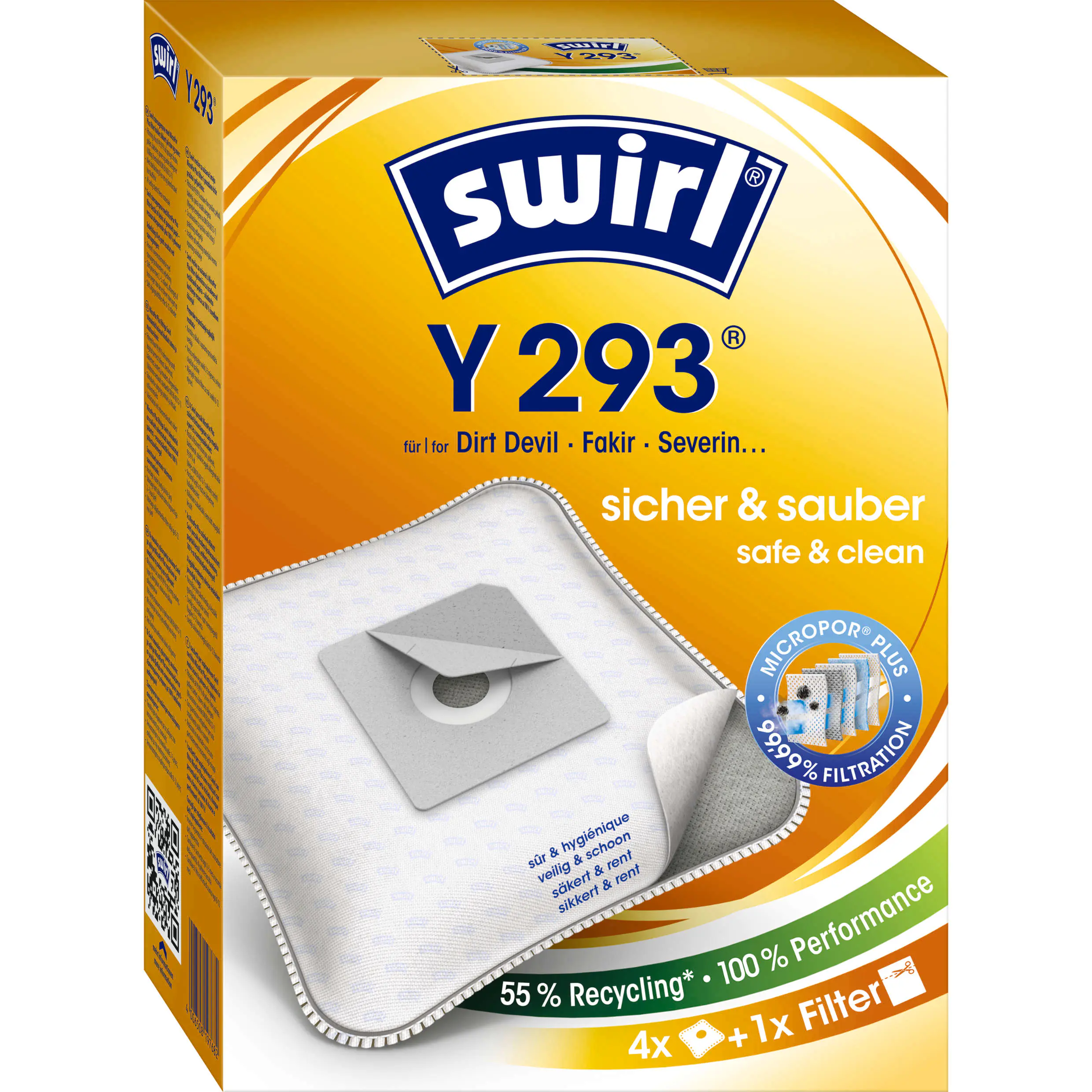 Swirl® Y 293  MicroPor® Plus