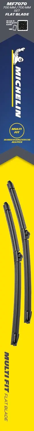 Michelin Scheibenwischer Multi Fit Set MF7070 Michelin Scheibenwischer Multi Fit Set MF7070