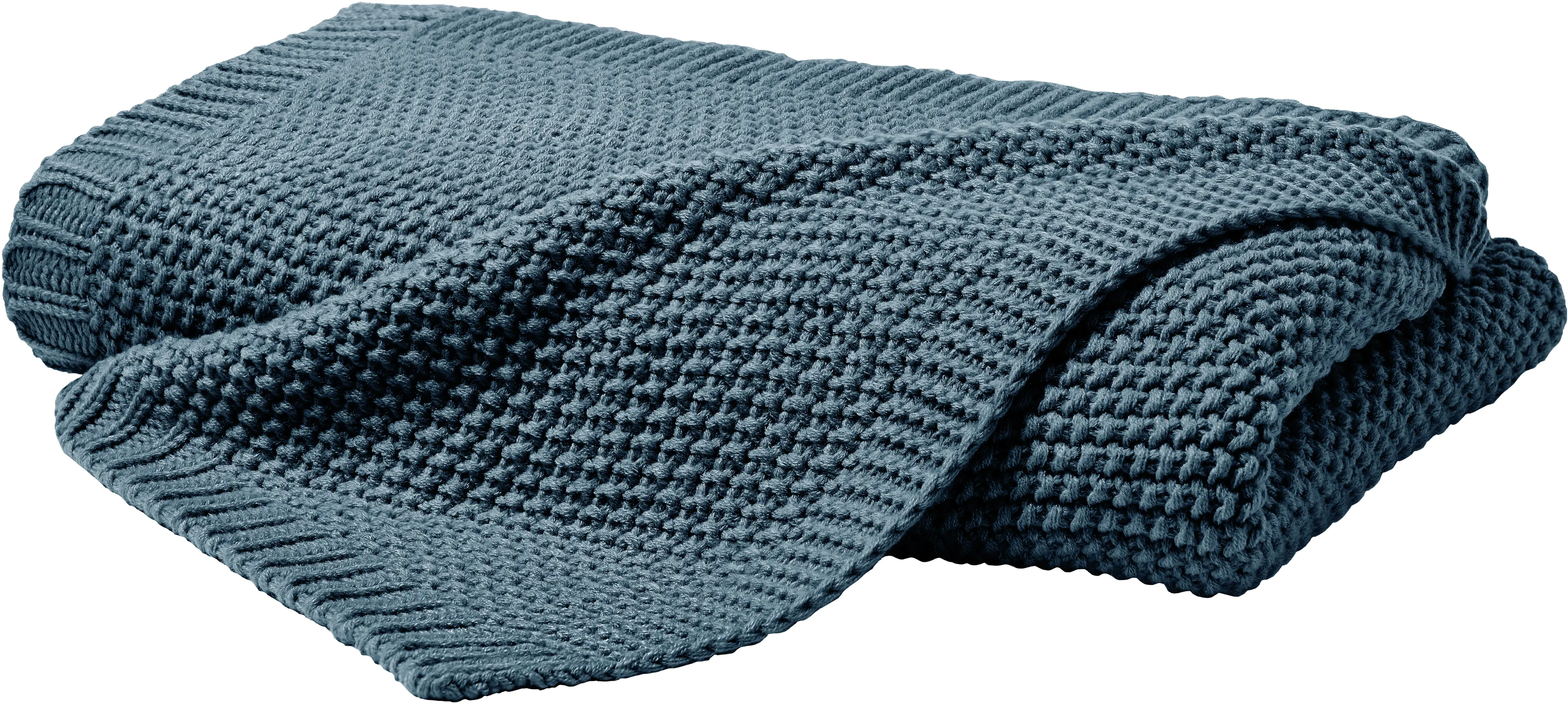 4002895137935 Vario Strickdecke smaragd, 130 x 170 cm