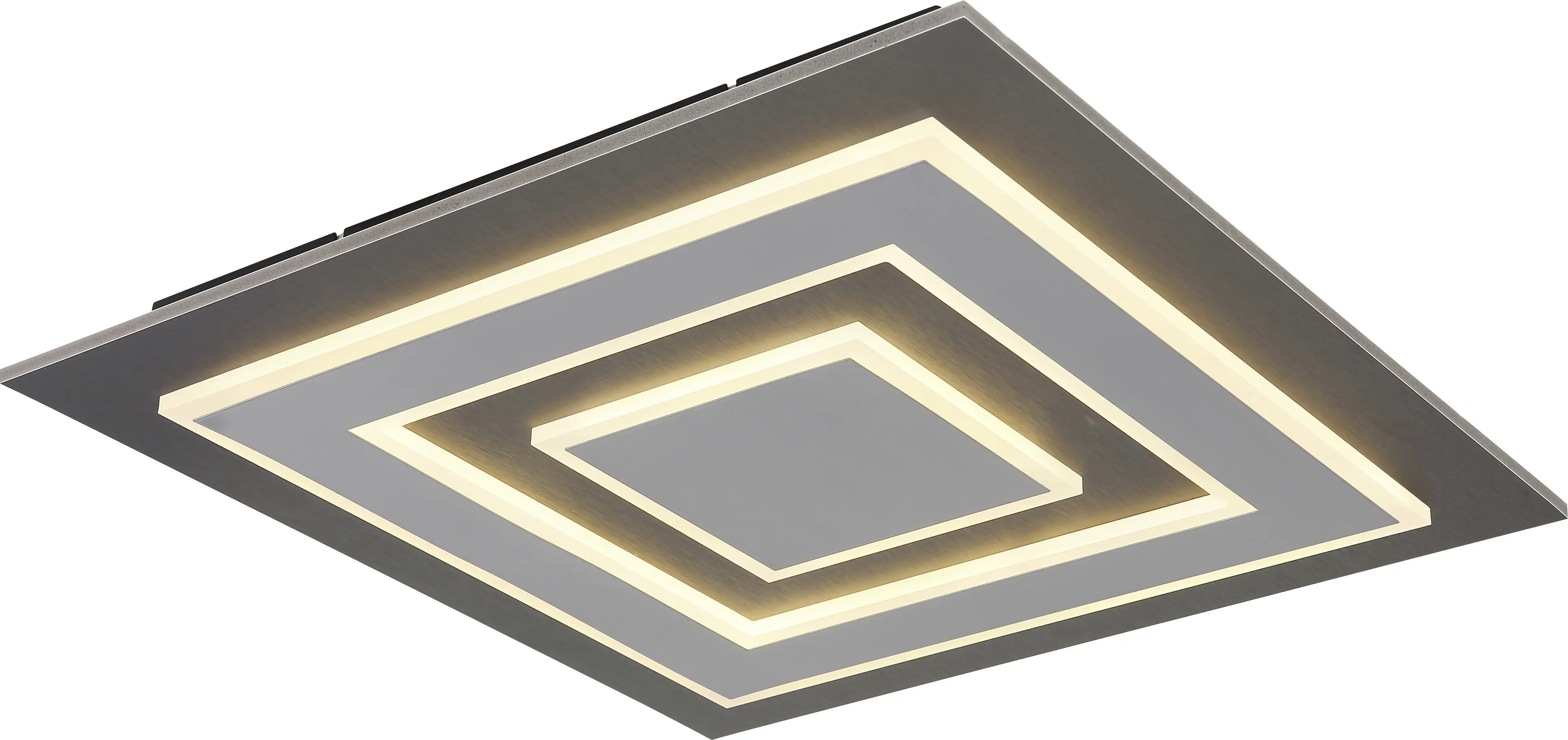 Globo Deckenleuchte Jayden 48 x 48 cm anthrazit warmweiß