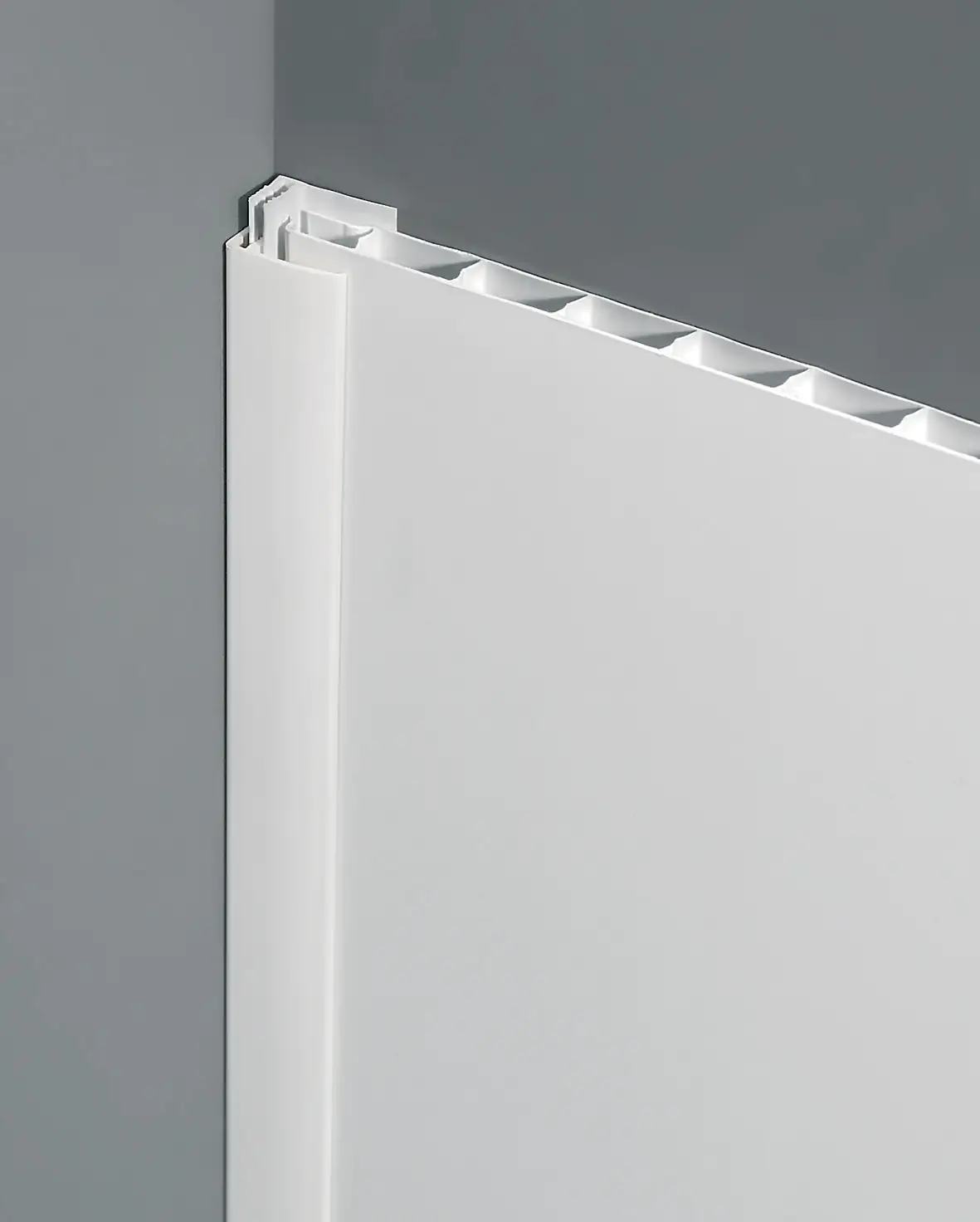 Abschlussleiste für Paneele 5-8 mm Stärkte 260 cm lang alufarben