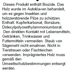 Pflanzstab Kiefer braun 200 x 2,5 x 2,5 cm