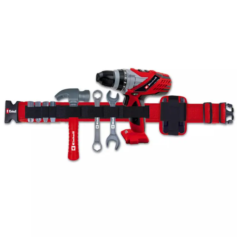 Einhell Kids Kinder-Werkzeuggürtel 9-teilig